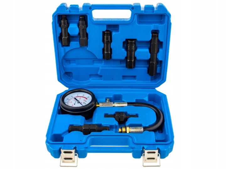 TESTER MIERNIK PRÓBNIK CIŚNIENIA SPRĘŻANIA ZESTAW BENZYNA 0-20 BAR | F06008 | 5903949706024