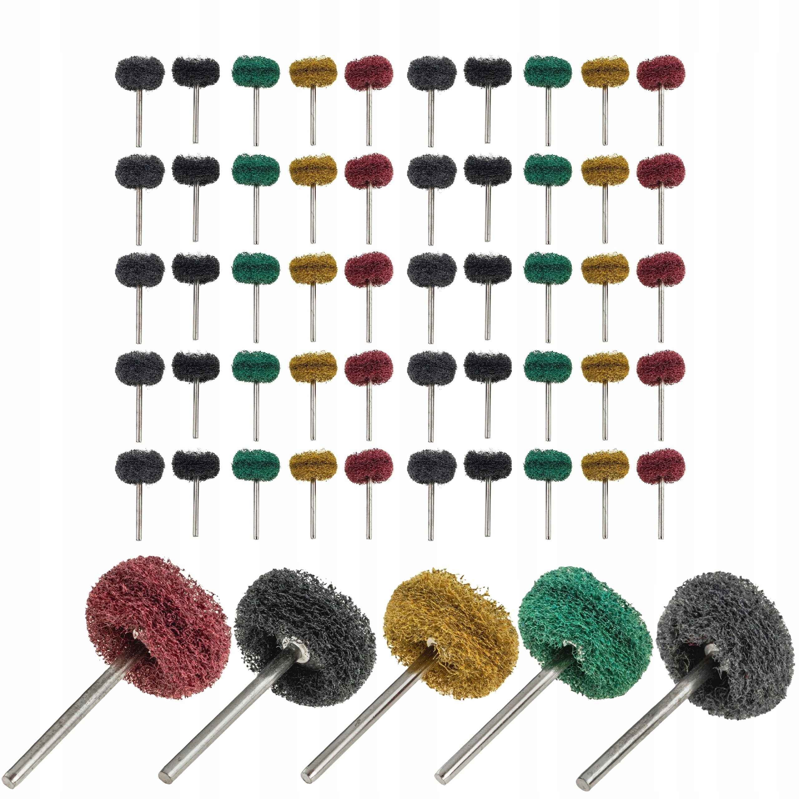 SZCZOTKI POLERSKIE SZCZOTKA DO MINI SZLIFIERKI TYPU DREMEL 20 MM 50 EL. | V04342 | 5905475666810