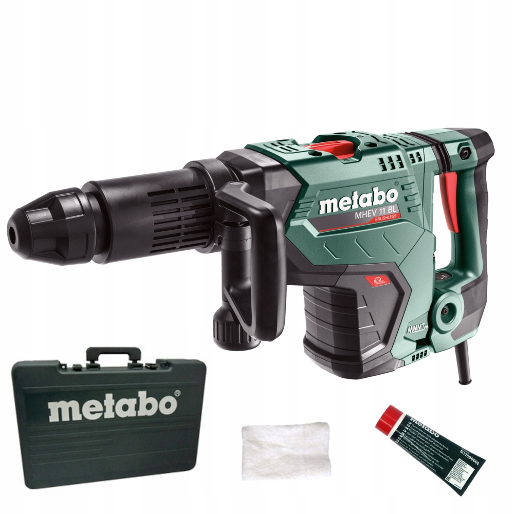 MŁOT KUJĄCY WYBURZENIOWY Metabo MHEV 11 BL 18J 1500W Bezszczotkowy SDS-max | 600770500 | 4061792002722