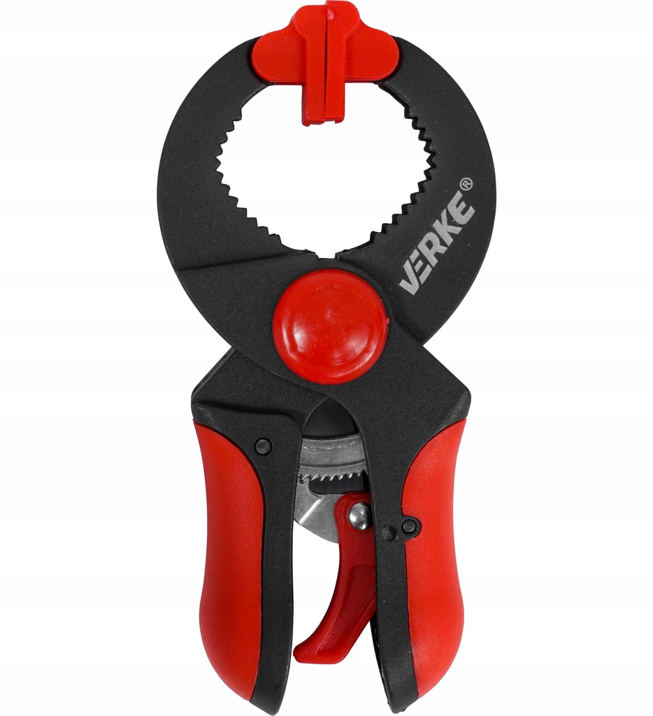 ŚCISK STOLARSKI SPRĘŻYNOWY MODELARSKI ZAPADKOWY ZACISK KLAMRA DREWNA 100mm | V86570 | 5908224743848