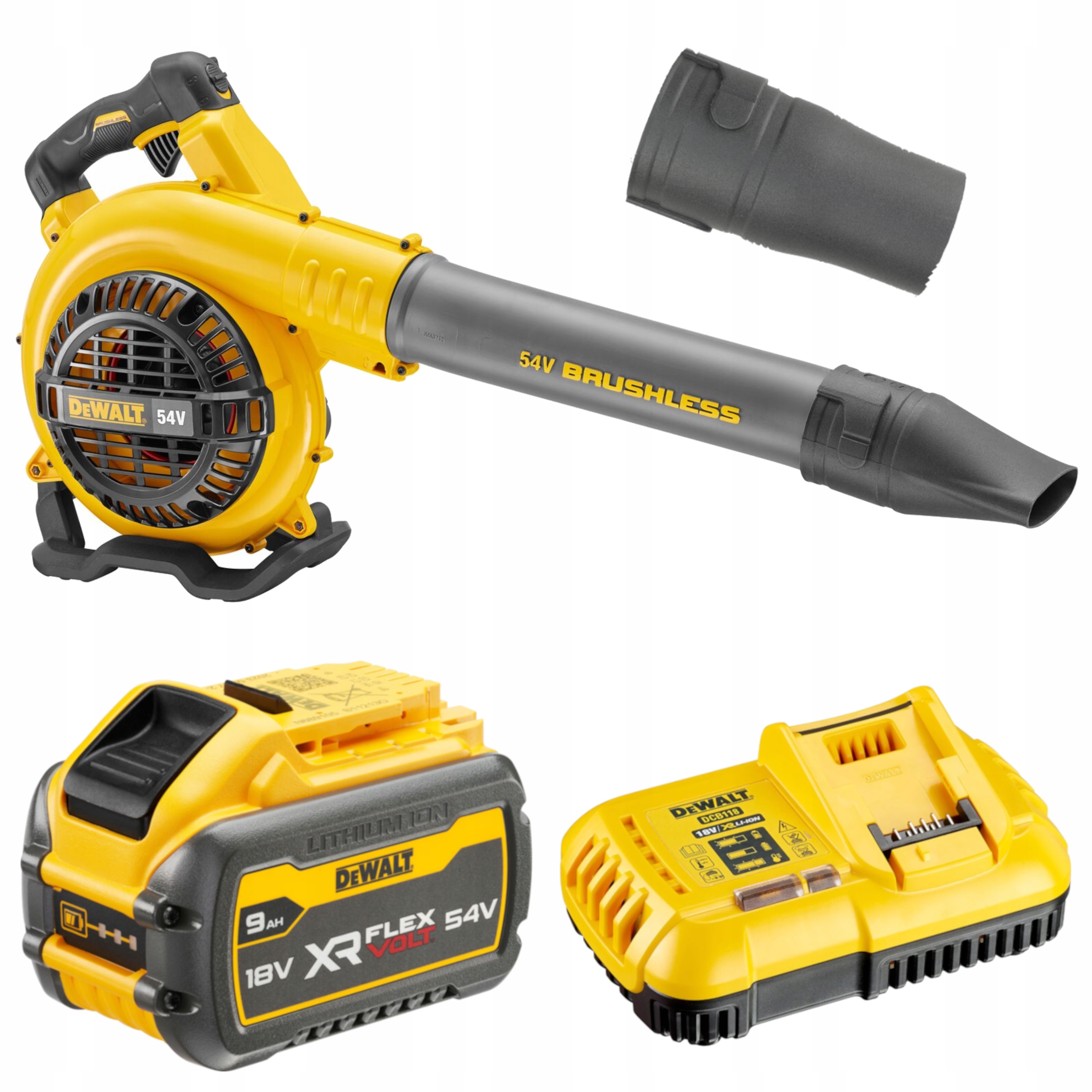 DMUCHAWA AKUMULATOROWA DEWALT DCM572X1 54V 1X3,0Ah | DCM572X1-QW | 5035048659045