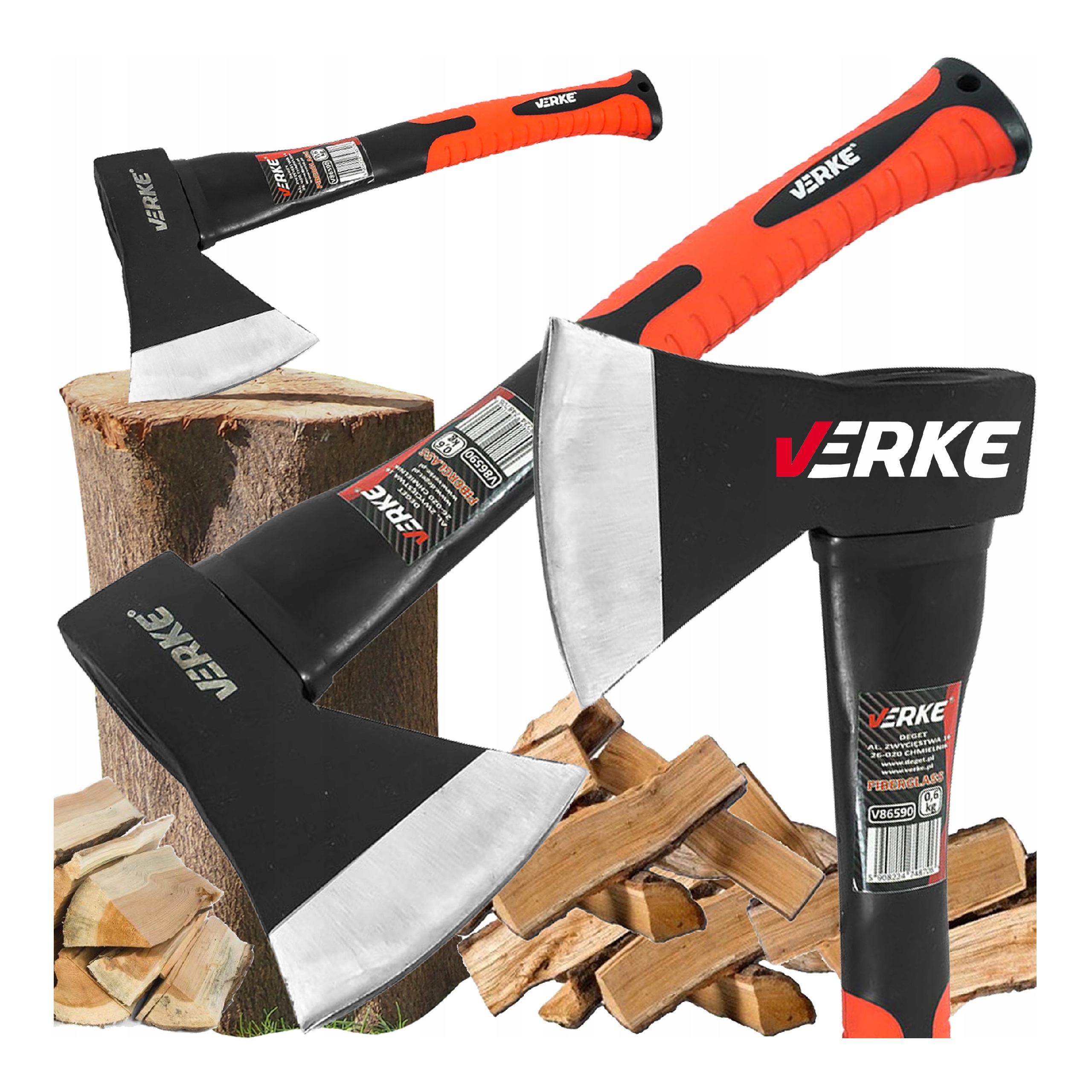 SIEKIERA UNIWERSALNA SIEKIERKA DO DREWNA DRZEWA WŁÓKNO FIBERGLASS TOPOREK | V86590 | 5908224748706