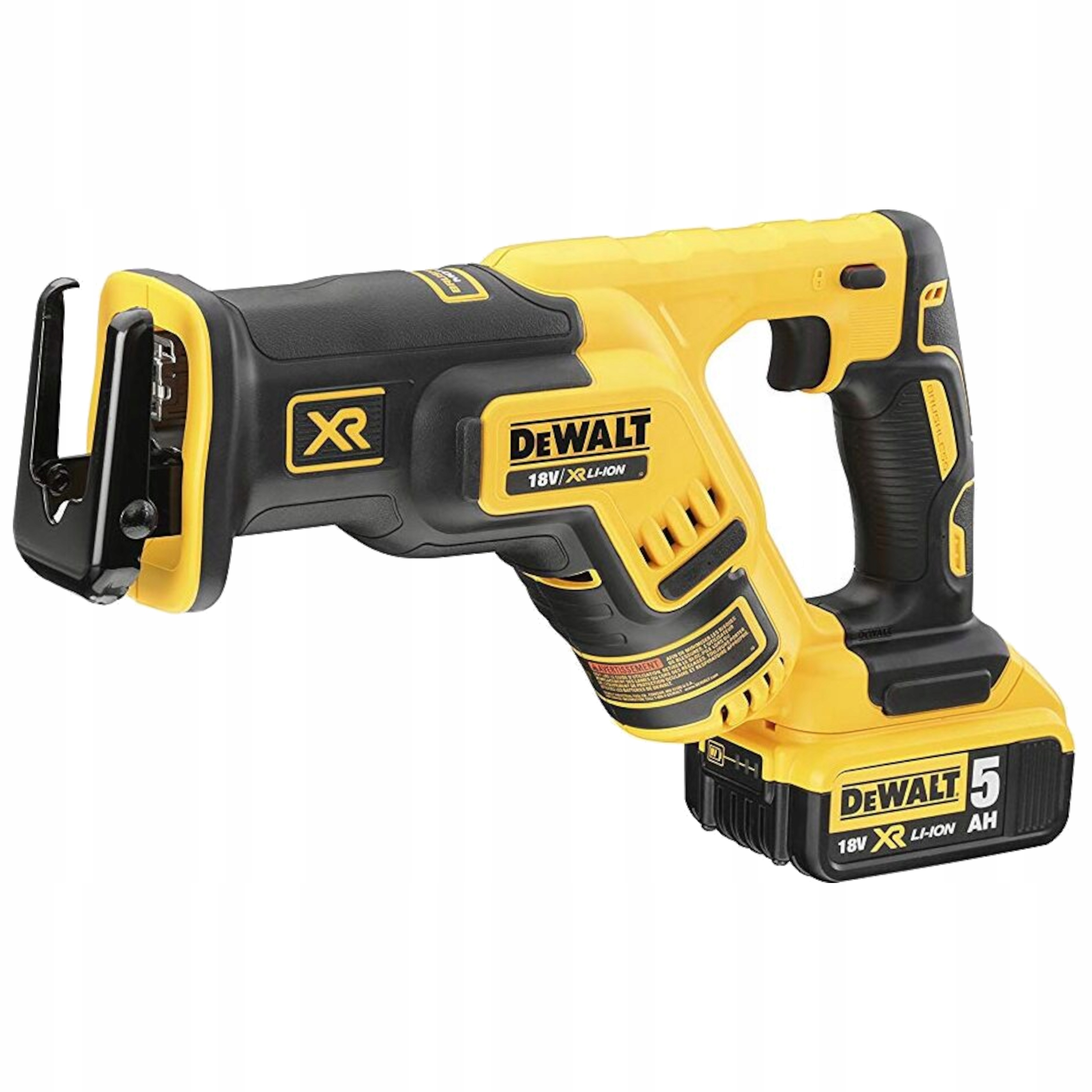 PILARKA PIŁA SZABLASTA AKUMULATOROWA DEWALT DCS367P2 18V 2X5,0Ah | DCS367P2-QW | 5035048659892