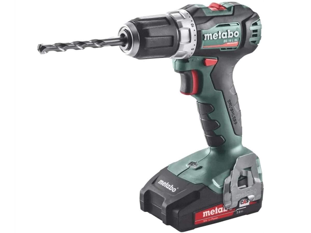 WIERTARKO-WKRĘTARKA AKUMULATOROWA METABO BS 18 L BL 2x2,0Ah 50/25Nm | 602326500 | 4007430337528