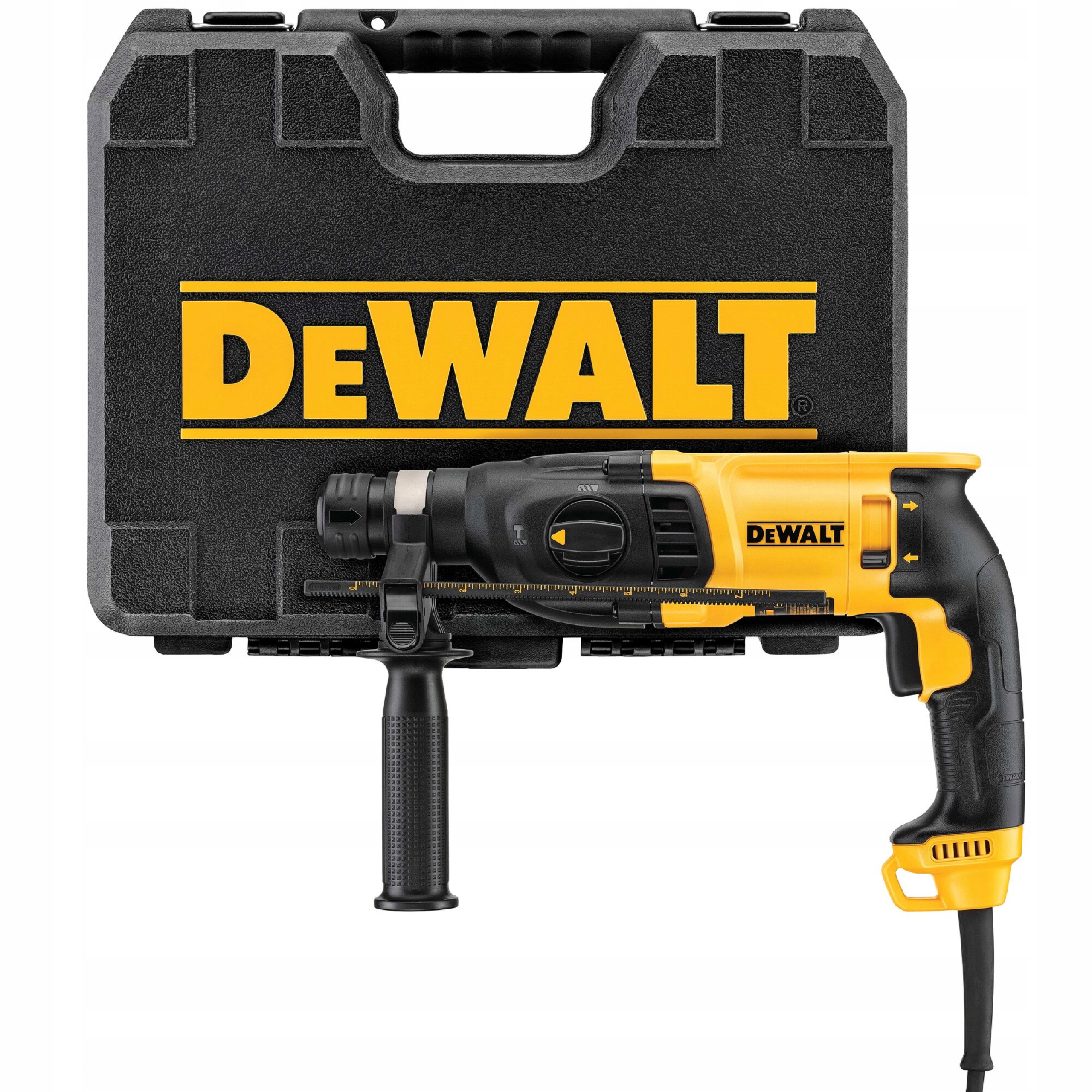 MŁOTOWIERTARKA WIERTARKA UDAROWA SDS PLUS DEWALT D25133K 800W 3-FUNKCYJNA | D25133K-QS | 5035048546925