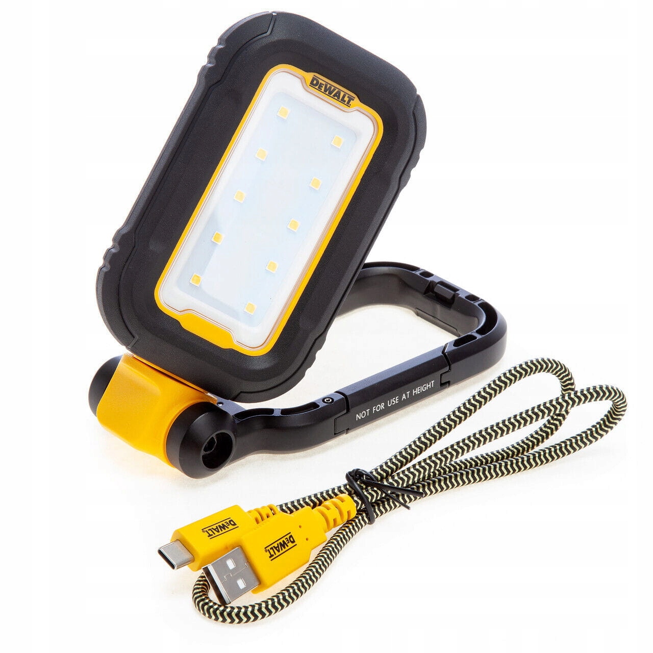 LAMPA LATARKA AKUMULATOROWA DEWALT DCL182 LED 1000 lm USB-C | DCL182-XJ | 5035048794227
