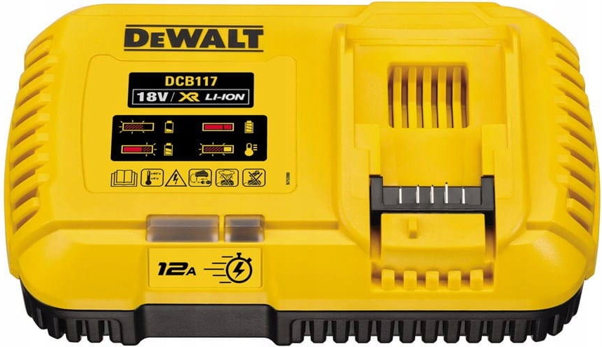 SZYBKA ŁADOWARKA DeWALT FLEXVOLT 18V / 54V XR WIELONAPIĘCIOWA 12A DCB117 | DCB117-QW | 5035048729892