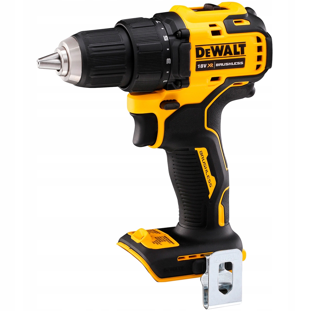WIERTARKO-WKRĘTARKA AKUMULATOROWA DEWALT DCD708N 18V XR BODY 65Nm BL | DCD708N-XJ | 5035048737569