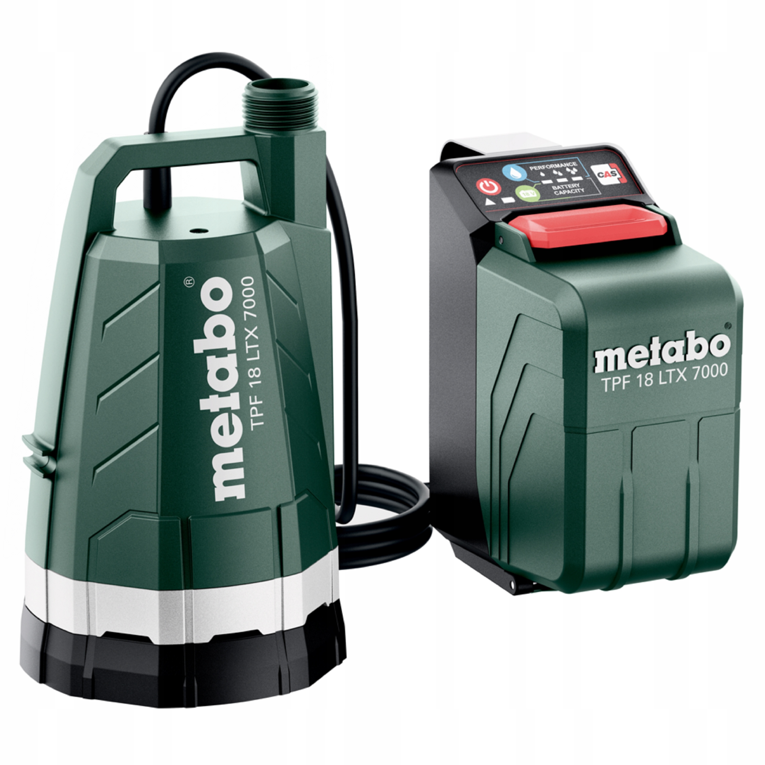 AKUMULATOROWA POMPA DO WODY CZYSTEJ METABO TPF 18 LTX 7000 ZANURZENIOWA | 601748850 | 4061792261235