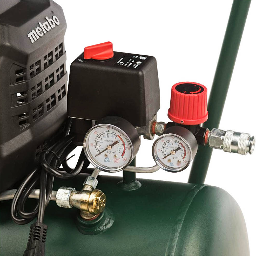 KOMPRESOR BEZOLEJOWY METABO BASIC 250-50 W OF SET 50L 8 BAR 2 KM | 601535000 | 4007430244444