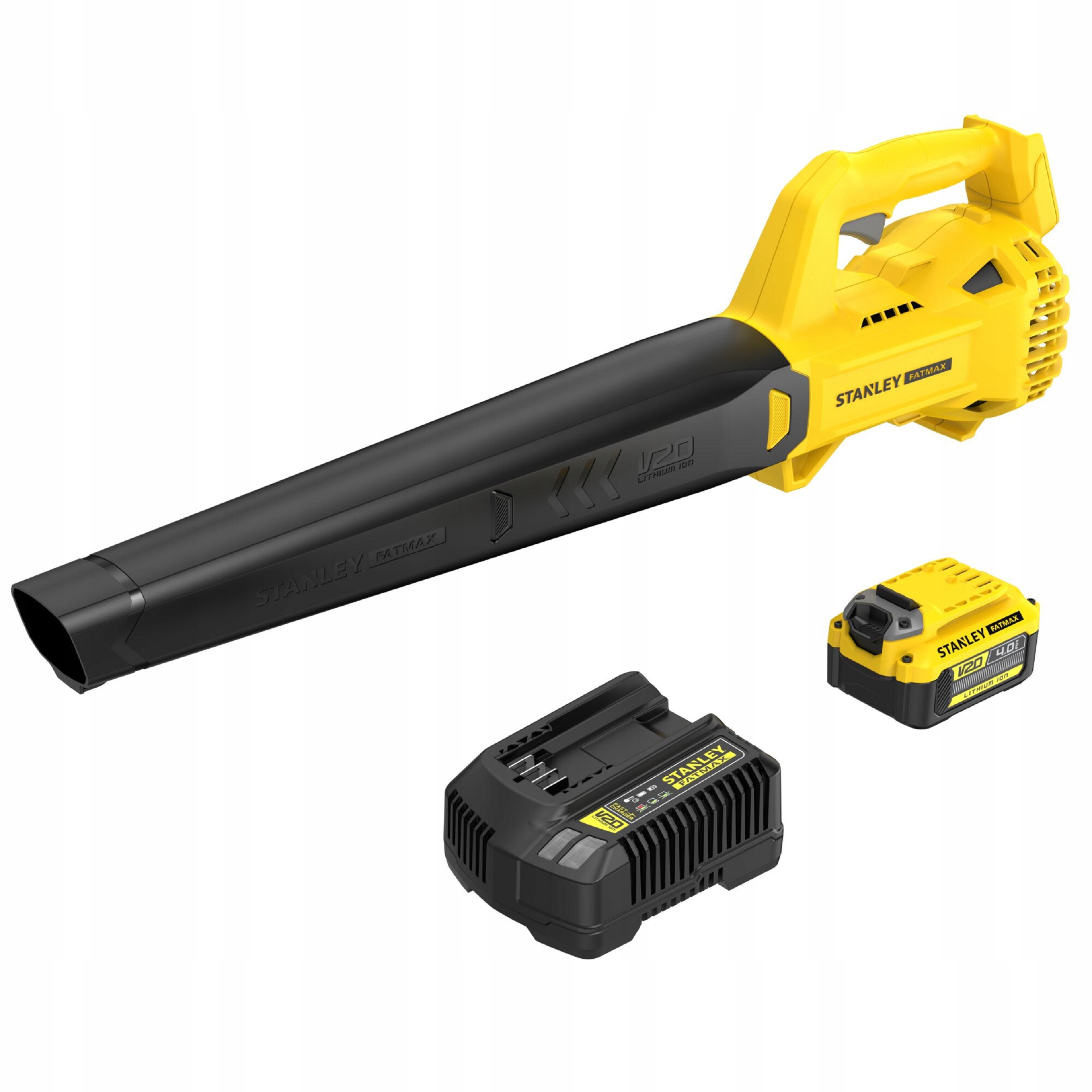 DMUCHAWA AKUMULATOROWA STANLEY SFMCBL714M1 1x 4,0Ah 18V DO LIŚCI V20 | SFMCBL714M1-QW | 5035048840306