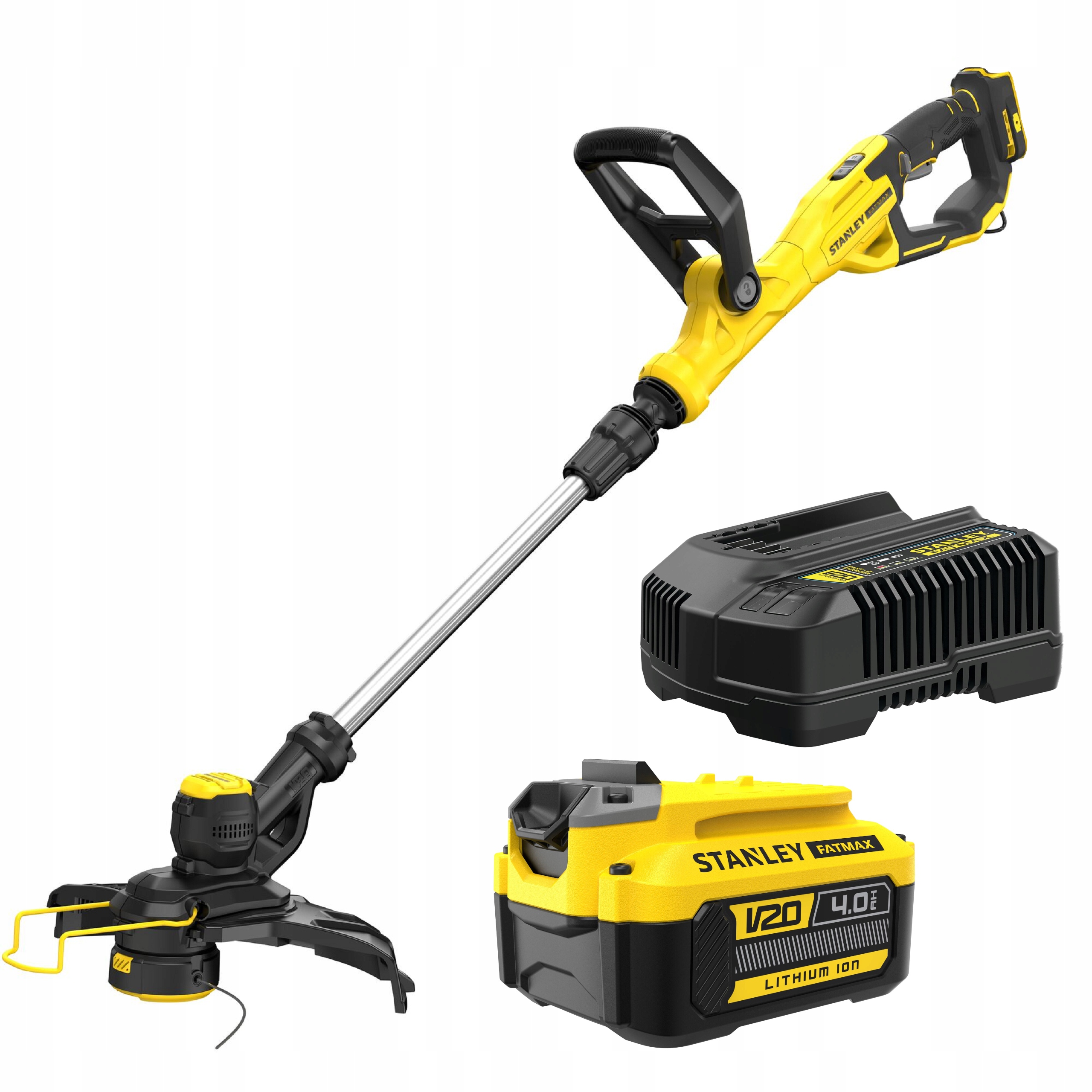 PODKASZARKA AKUMULATOROWA STANLEY SFMCST933M1-QW V20 33cm 1x4,0Ah | SFMCST933M1-QW | 5035048726945