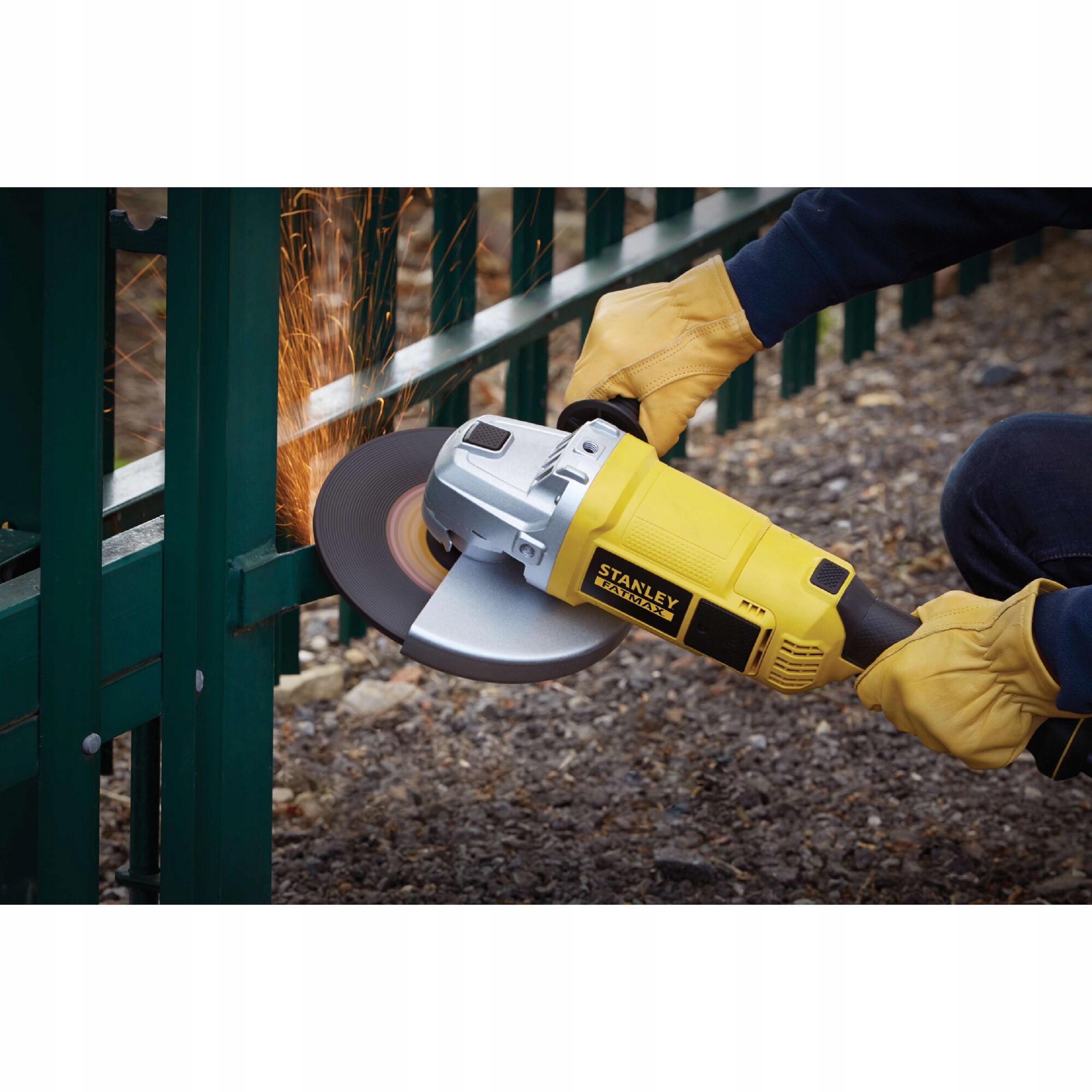 SZLIFIERKA KĄTOWA STANLEY FME841 230 mm 2200 W DUŻA | FME841-QS | 5035048440711