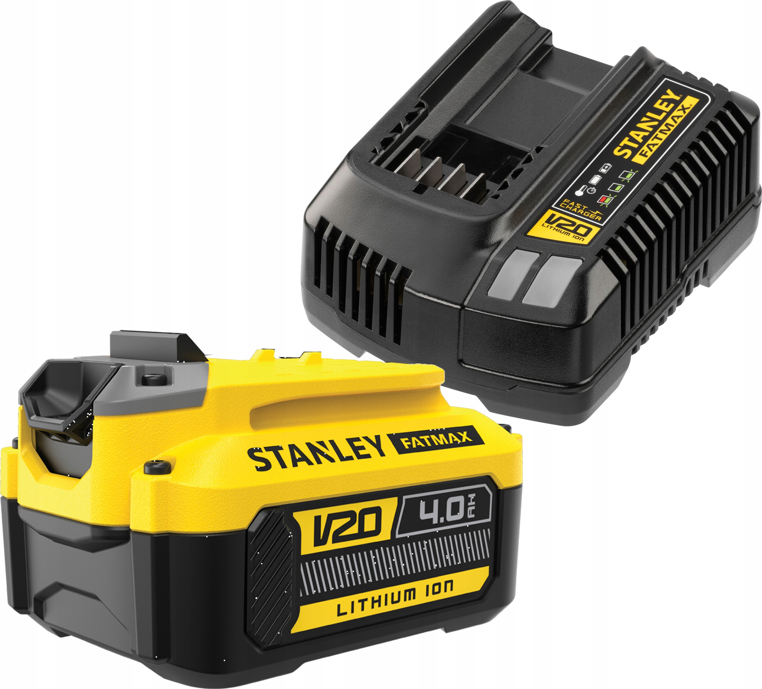 AKUMULATOR + ŁADOWARKA STANLEY SFMCB14M1-QW 4,0Ah | SFMCB14M1-QW | 5035048724514