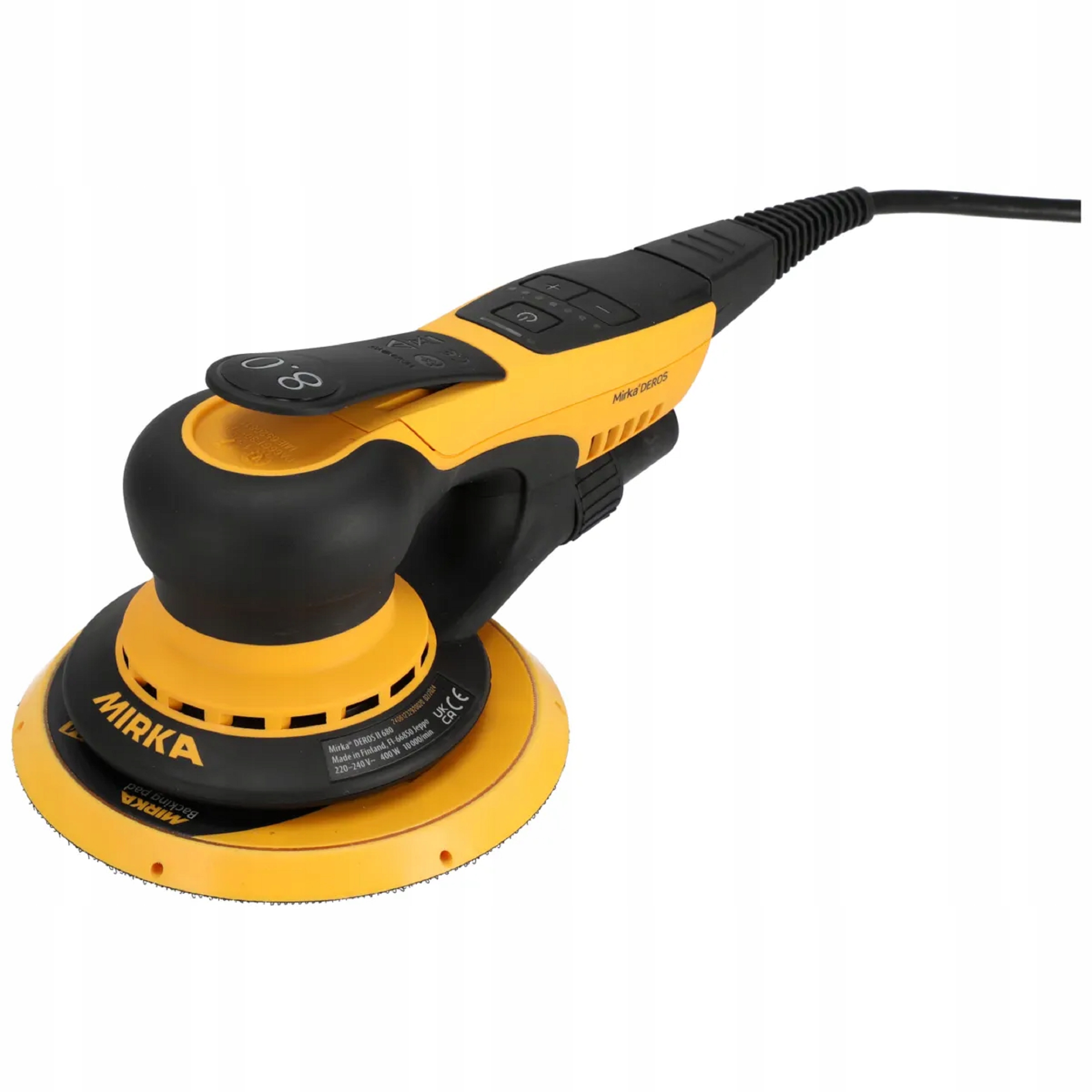 SZLIFIERKA MIMOŚRODOWA MIRKA DEROS II 680 150 400W SKOK 8,0 MM | 6804044 | 6416868232929