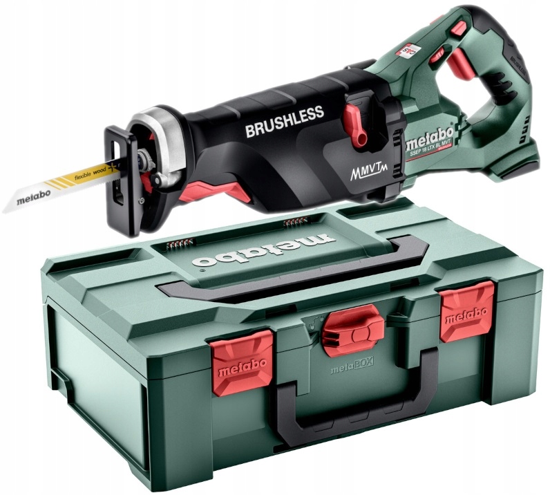 PIŁA SZABLASTA AKUMULATOROWA METABO SSEP 18 LTX BL MVT WALIZKA | 602258840 | 4061792220898