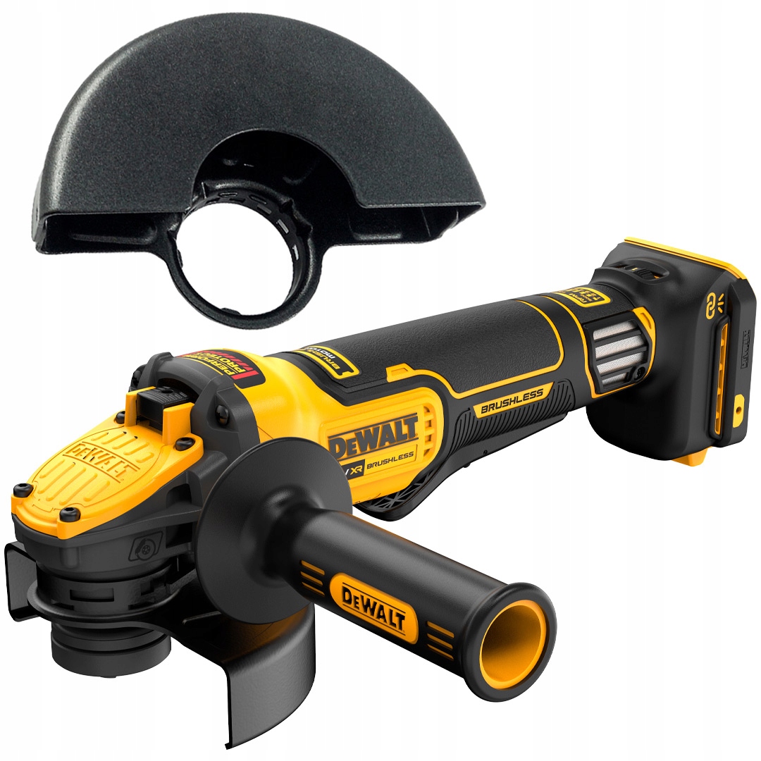 SZLIFIERKA KĄTOWA AKUMULATOROWA DeWALT DCG416VSN 18V XR 125 mm REG. OBROTÓW | DCG416VSN-XJ | 5035048791493