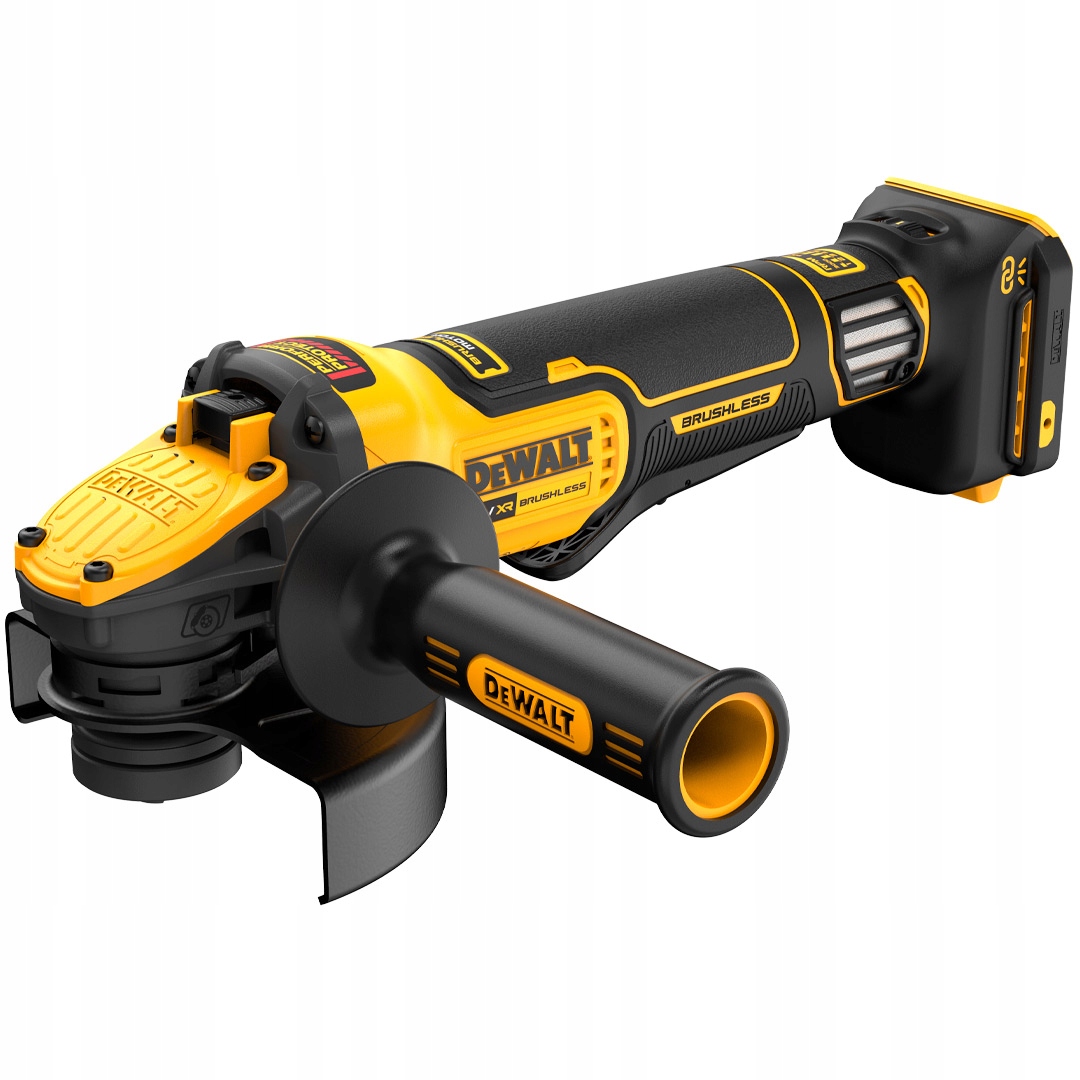 SZLIFIERKA KĄTOWA AKUMULATOROWA DeWALT DCG416VSN 18V XR 125 mm REG. OBROTÓW | DCG416VSN-XJ | 5035048791493