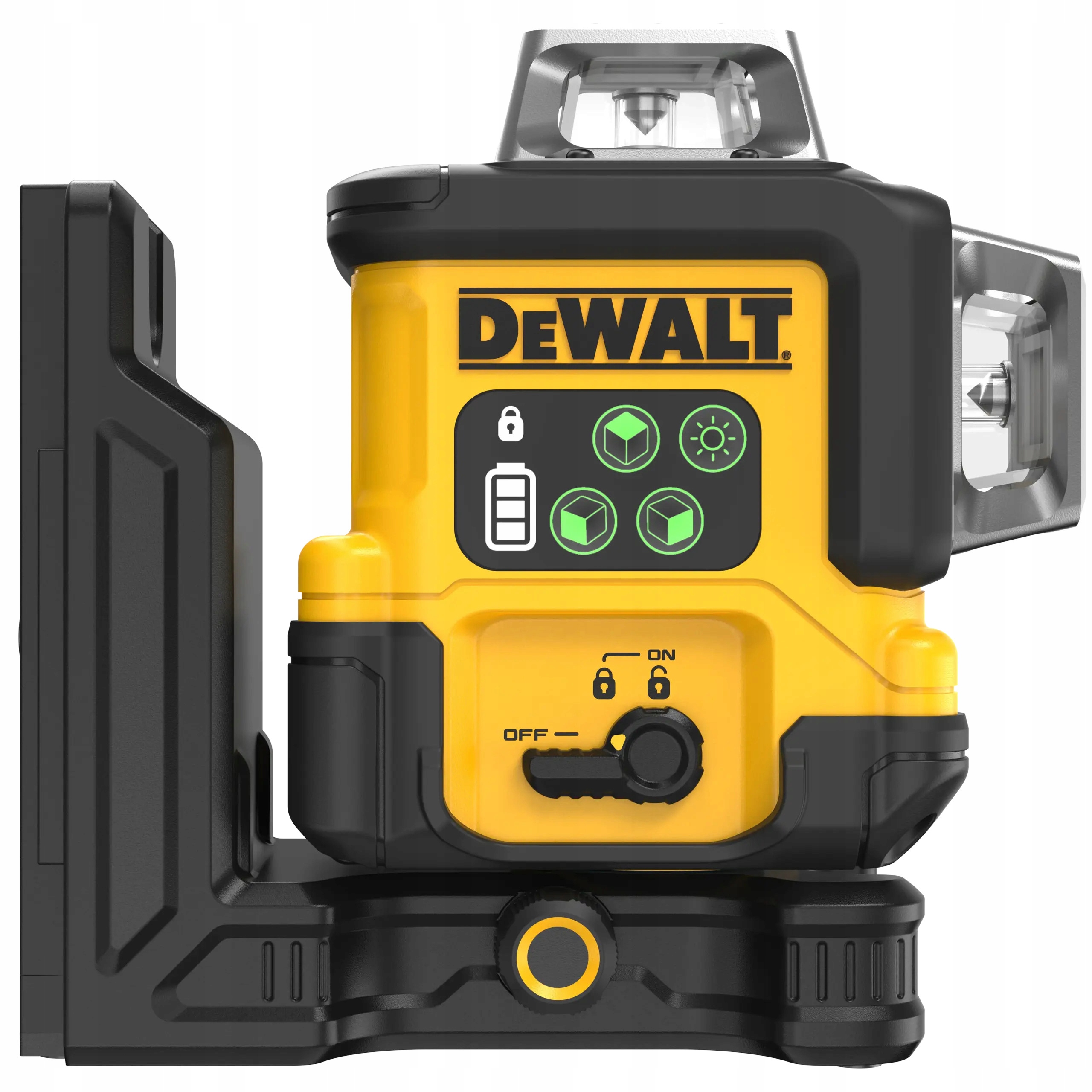 Laser 3x360° DeWALT DCLE14361GB Zielony USB-C Kompaktowy 45m IP54 | DCLE14361GB-XJ | 5054905336301