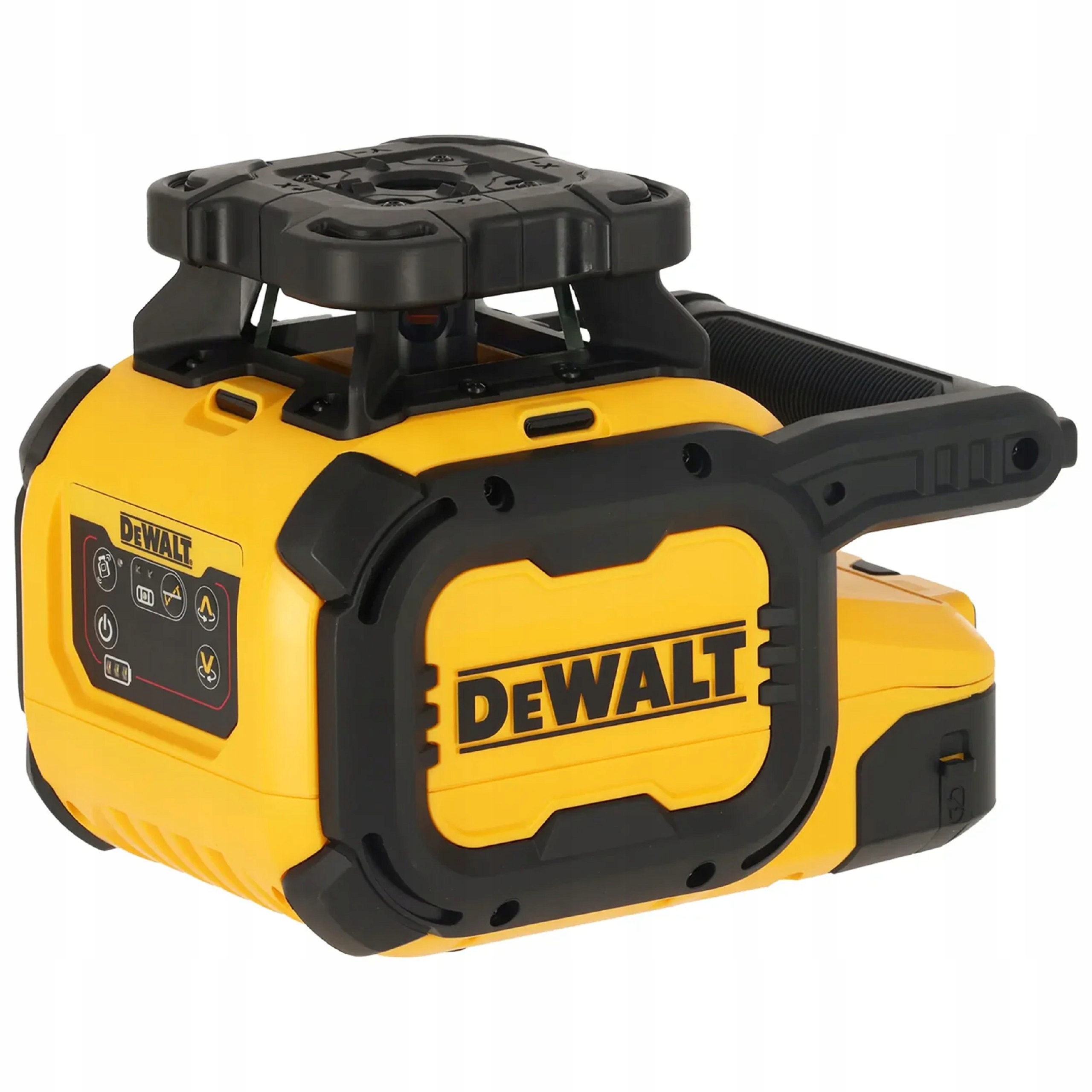 Laser Rotacyjny DeWALT DCLE15211RL Czerwony 600m Statyw Łata USB IP66 | DCLE15211RL-QW | 5054905336226