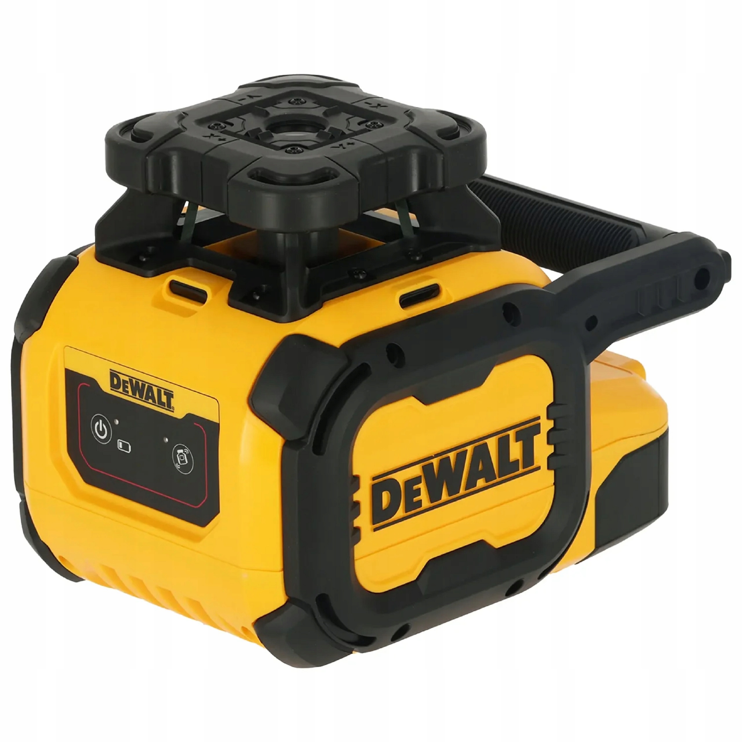 Laser Rotacyjny DeWALT DCLE05211RL Czerwony 600m Statyw Łata IP66 2x LR20 | DCLE05211RL-XJ | 5054905336172
