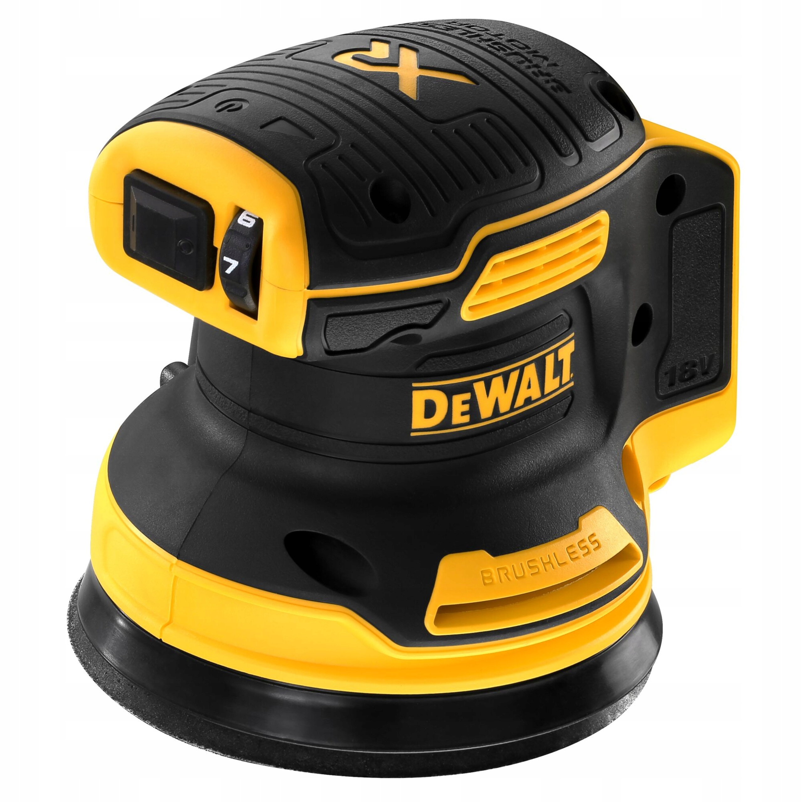 Szlifierka Mimośrodowa DeWALT DCW210N 18V XR 125mm Bezszczotkowa BODY | DCW210N-XJ | 5035048711668