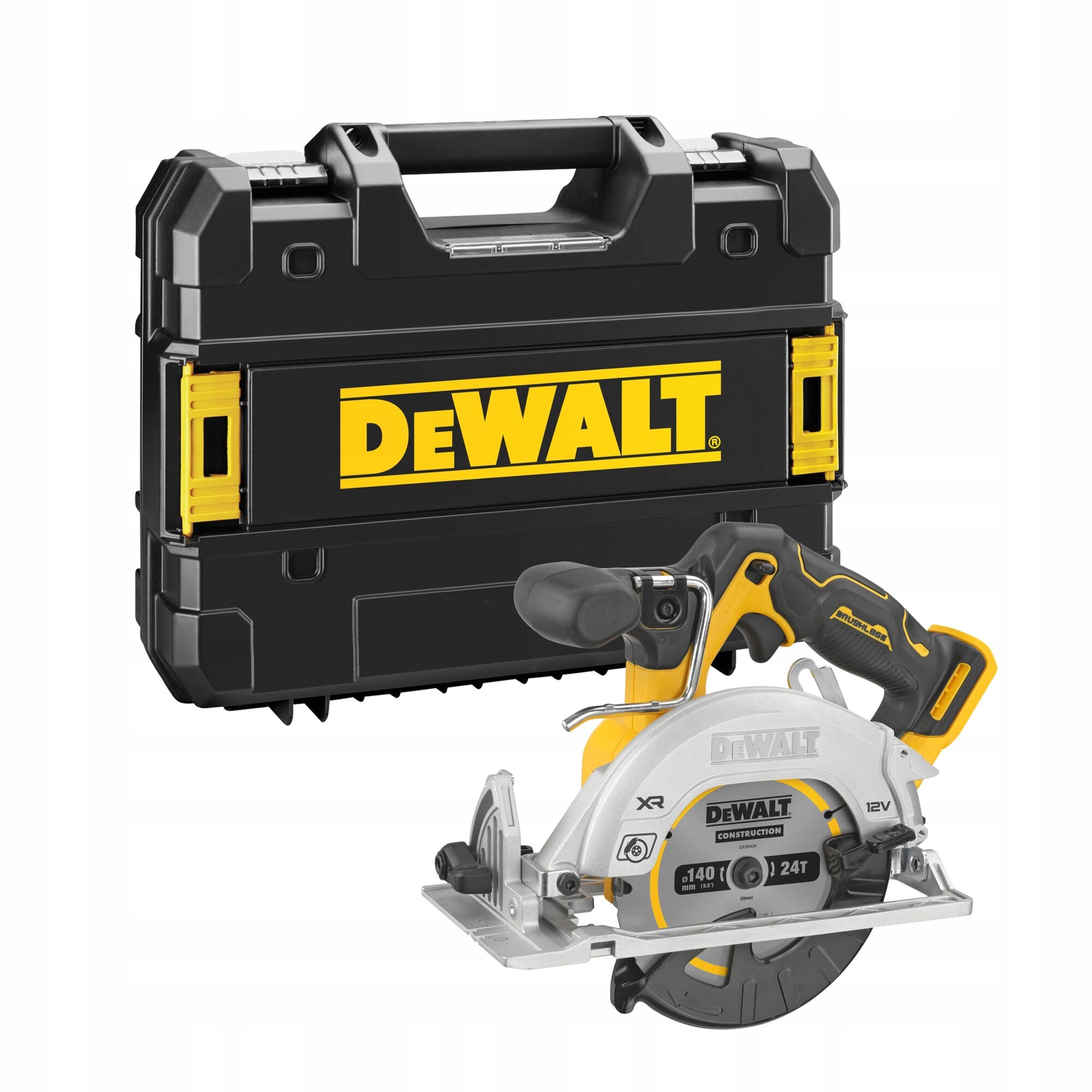 Pilarka Tarczowa DeWALT DCS512NT 12V XR 140mm Bezszczotkowa TSTAK | DCS512NT-XJ | 5035048739594