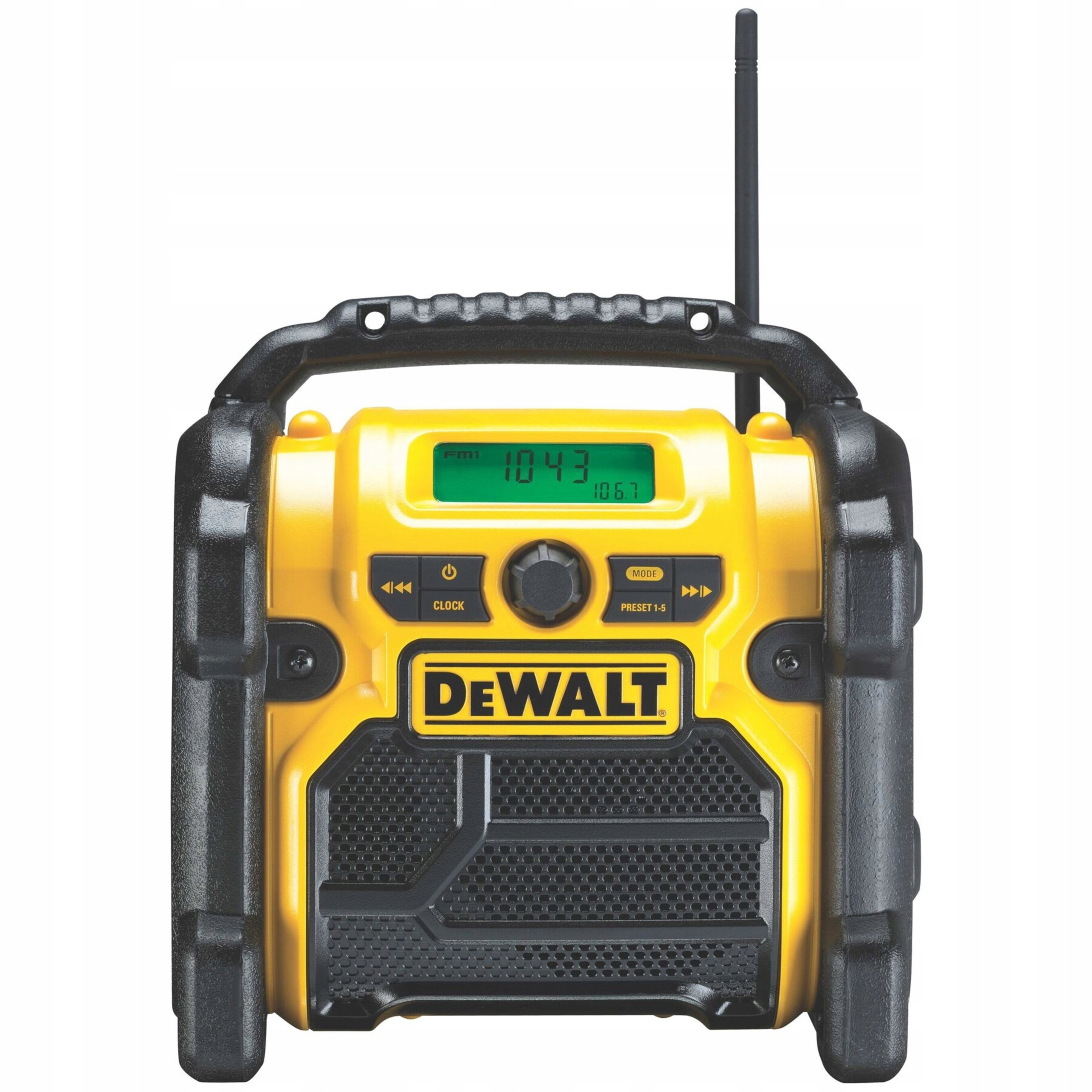 Radio Budowlane DeWALT DCR021 DAB+ FM 10.8-18V XR Aux Body | DCR021-XJ | 5035048700426