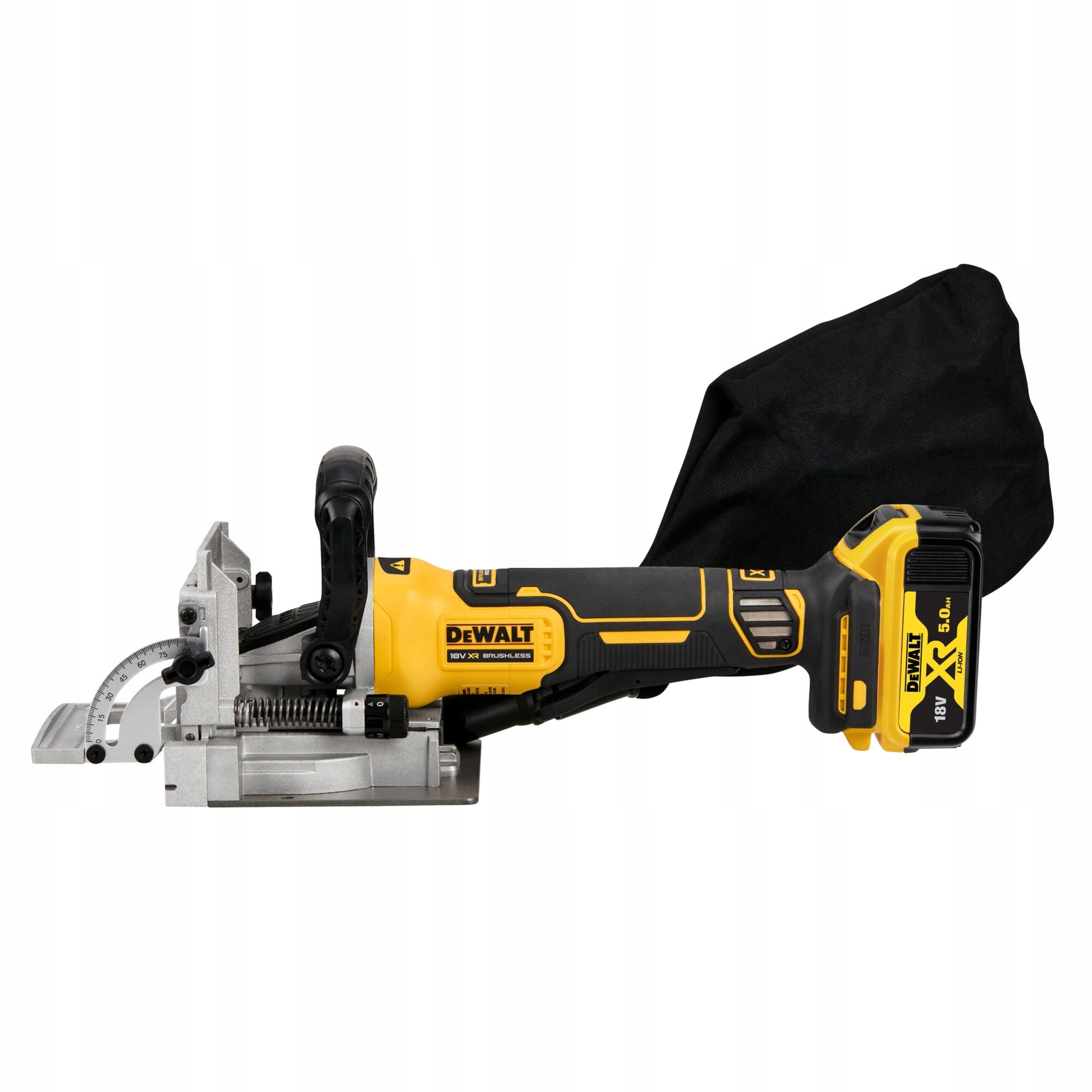 Frezarka do Wpustów Lamelownica DeWALT DCW682P2 18V XR 2x5.0Ah Lamello | DCW682P2-QW | 5035048752944