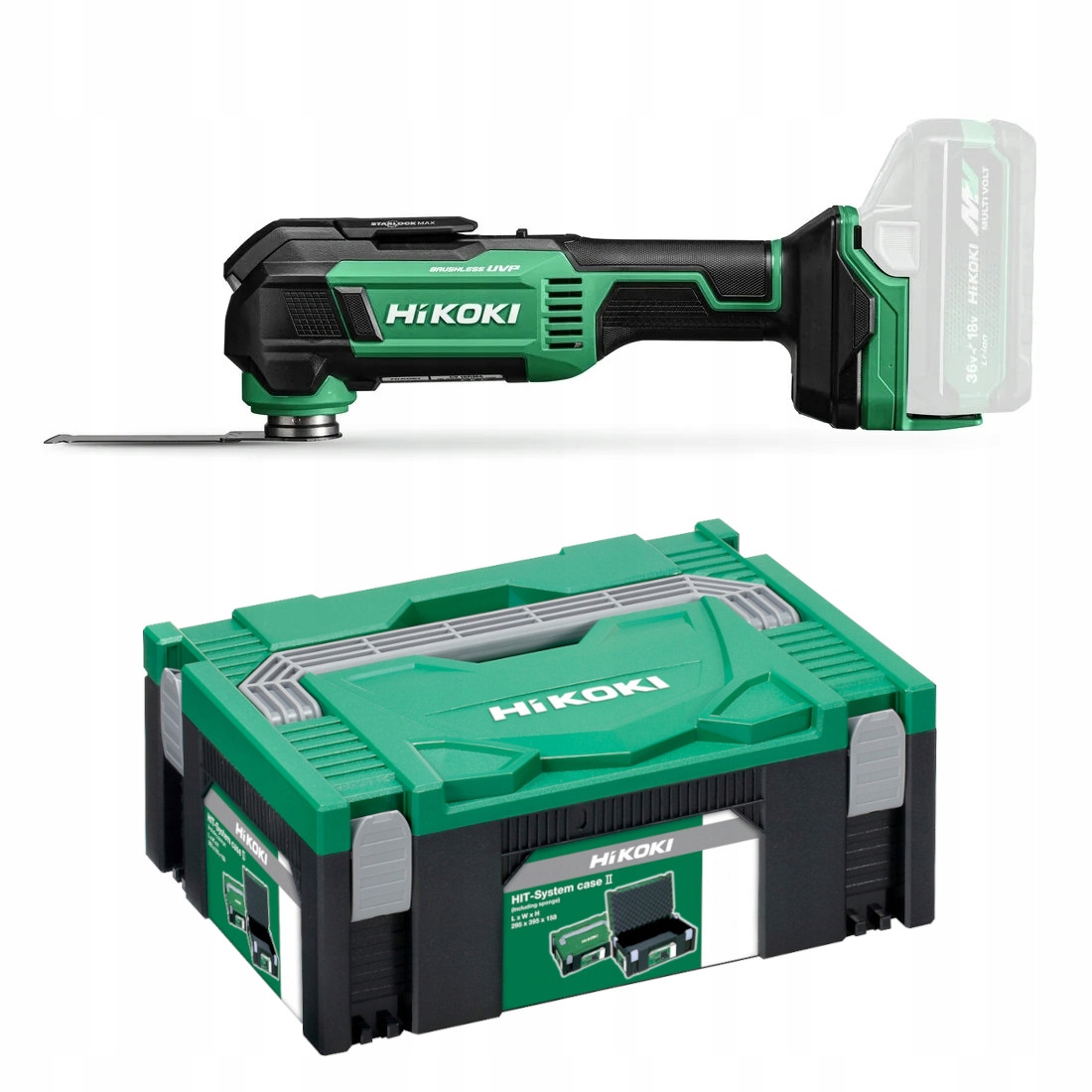 Narzędzie Wielofunkcyjne HiKOKI CV18DMA W2Z StarlockMax 18V MULTI-TOOL BL | CV18DMAW2Z | 4966376417469