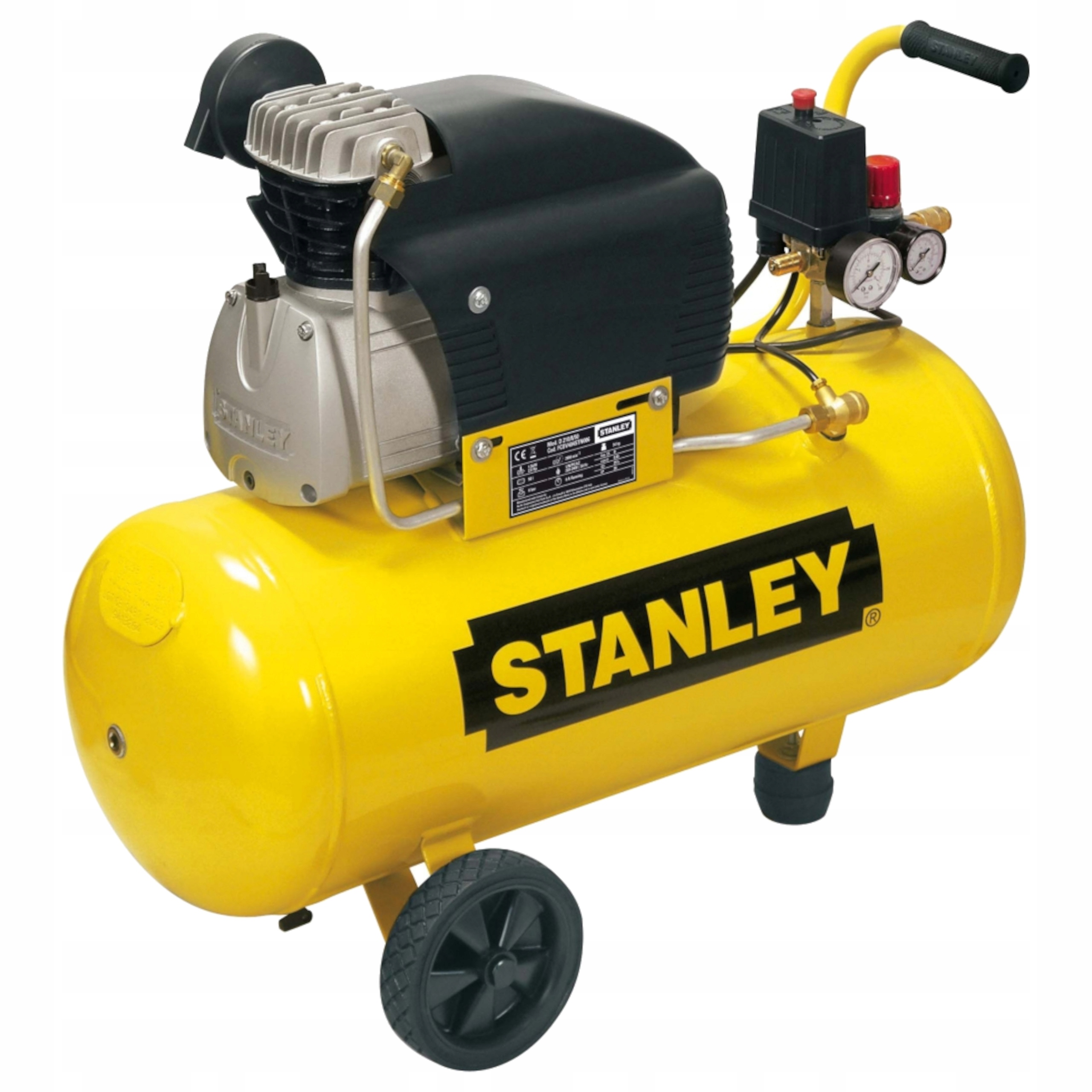 Kompresor Olejowy Stanley FCDV404STN006 50L 8bar 2KM 1500W Żółty 222L/min. | FCDV404STN006 | 8016738702651