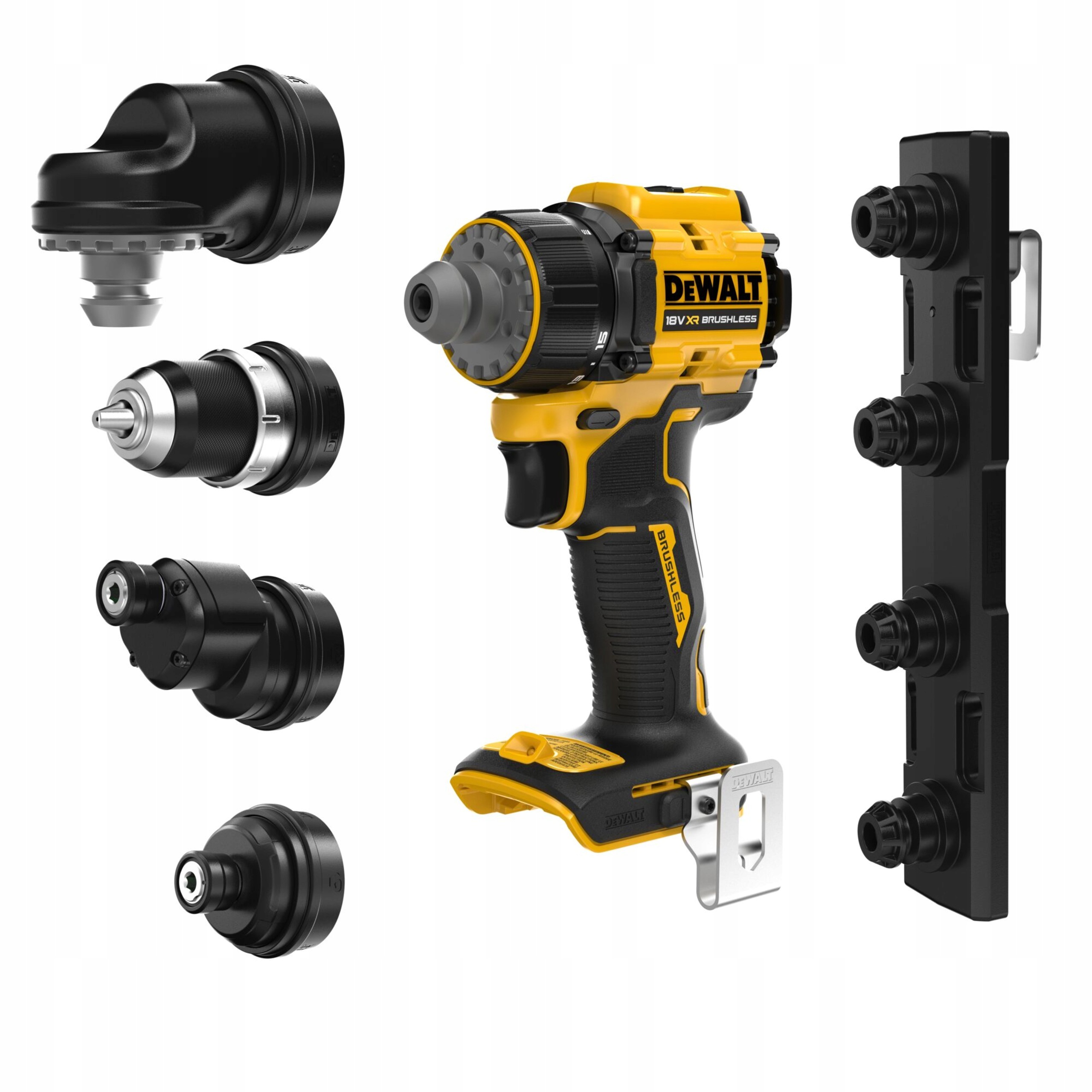 Wkrętarka Wielogłowicowa DeWALT DCD803P2T 18V XR 2x5Ah 4 Głowice TSTAK | DCD803P2T-QW | 5035048838129