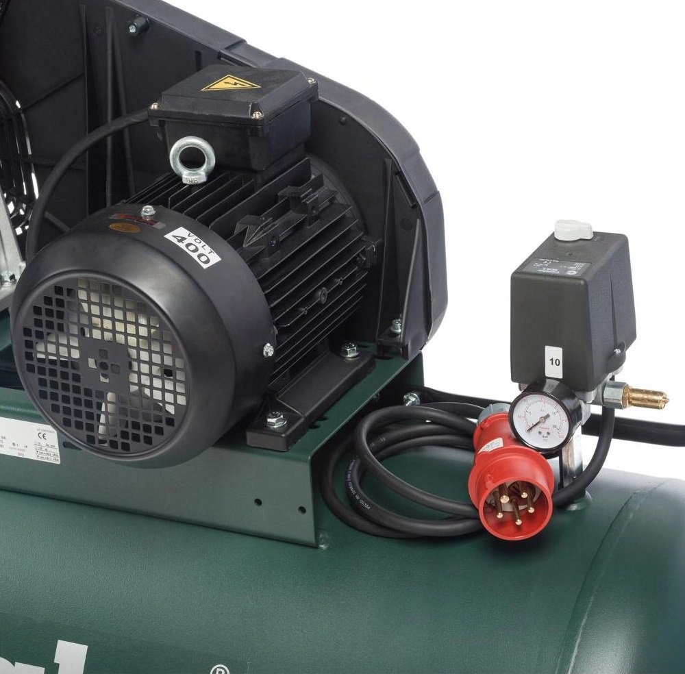 Kompresor Metabo Mega 520-200 D 200L 400V Pasowy 10bar Sprężarka Tłokowa | 601541000 | 4007430244789