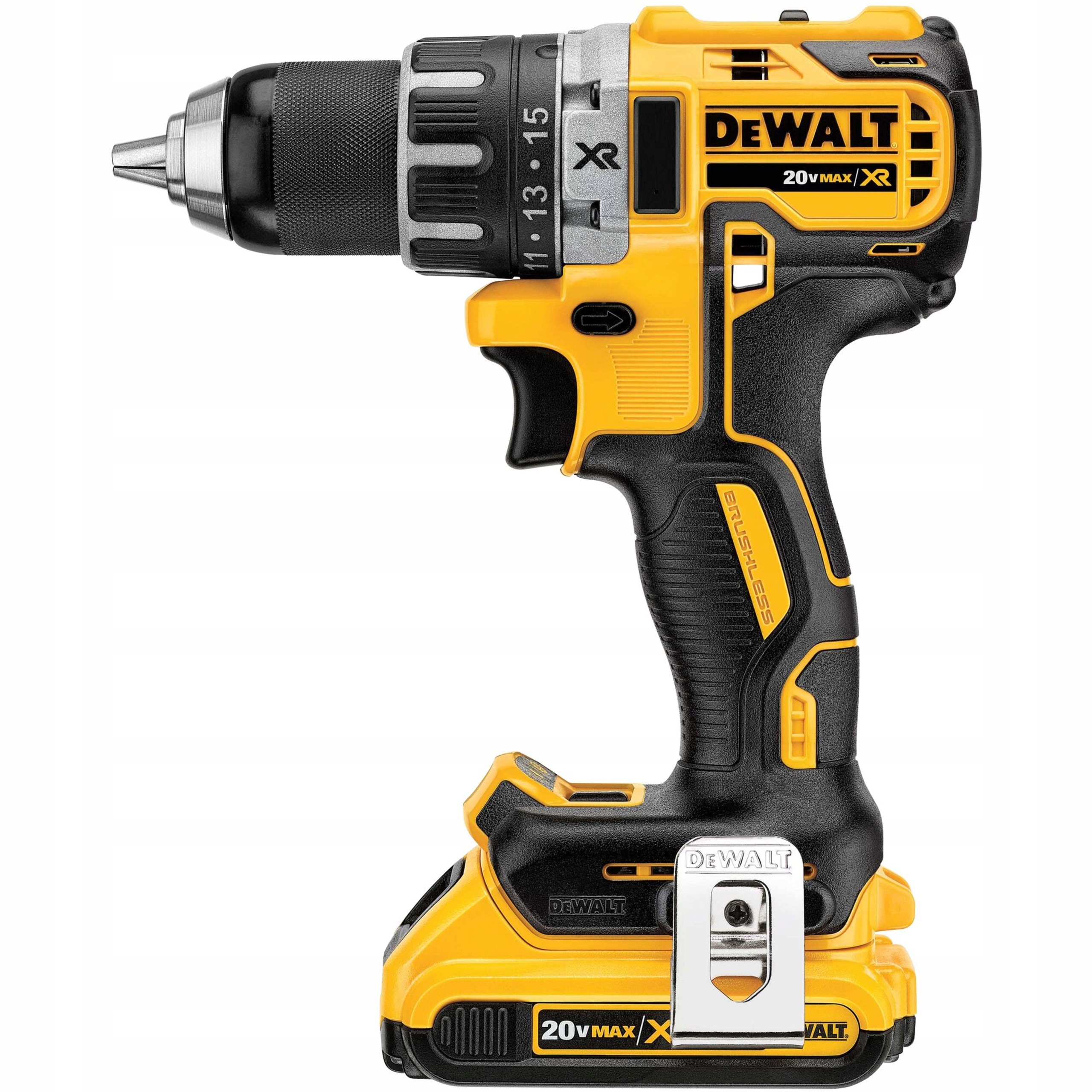 Wiertarko-Wkrętarka DeWALT DCD791D2-QW 18V 70Nm 2x2Ah TSTAK Bezszczotkowa | DCD791D2-QW | 5035048616239