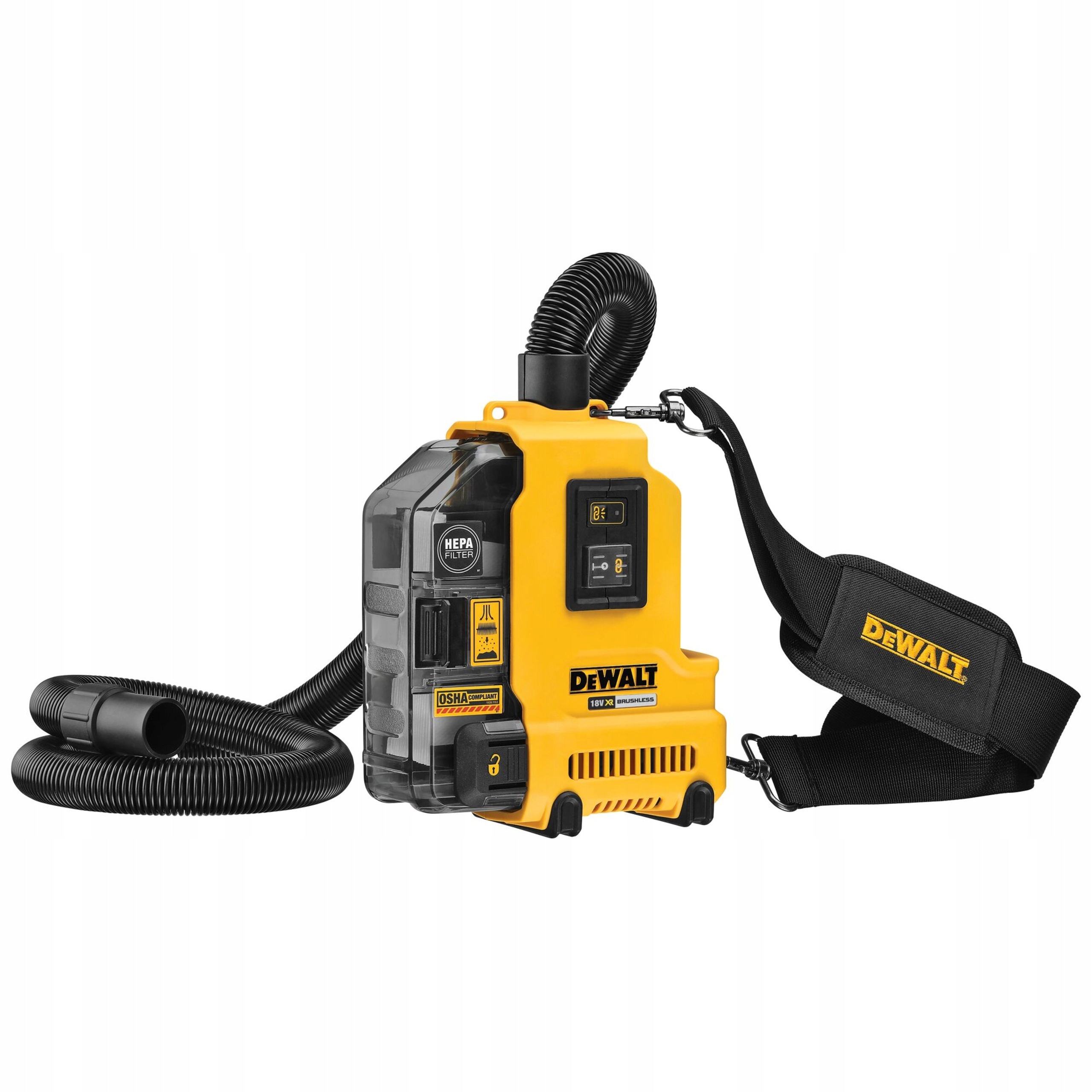 Uniwersalny Odsysacz Pyłu DeWALT DWH161N-XJ 18V Wireless Solo HEPA | DWH161N-XJ | 5035048715253