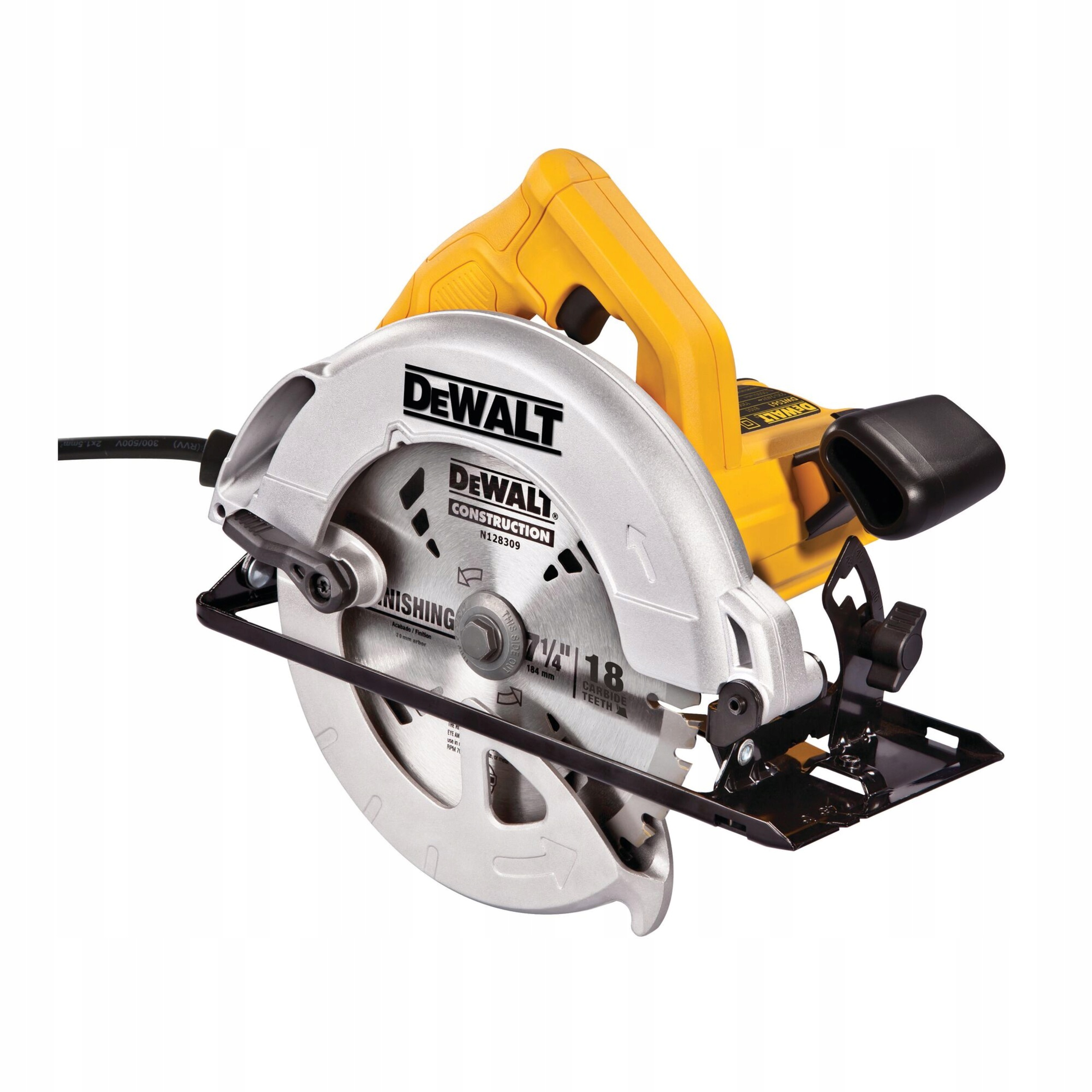 Pilarka Tarczowa Ręczna DeWALT DWE560 1350W 184mm 65mm | DWE560-QS | 5035048392614