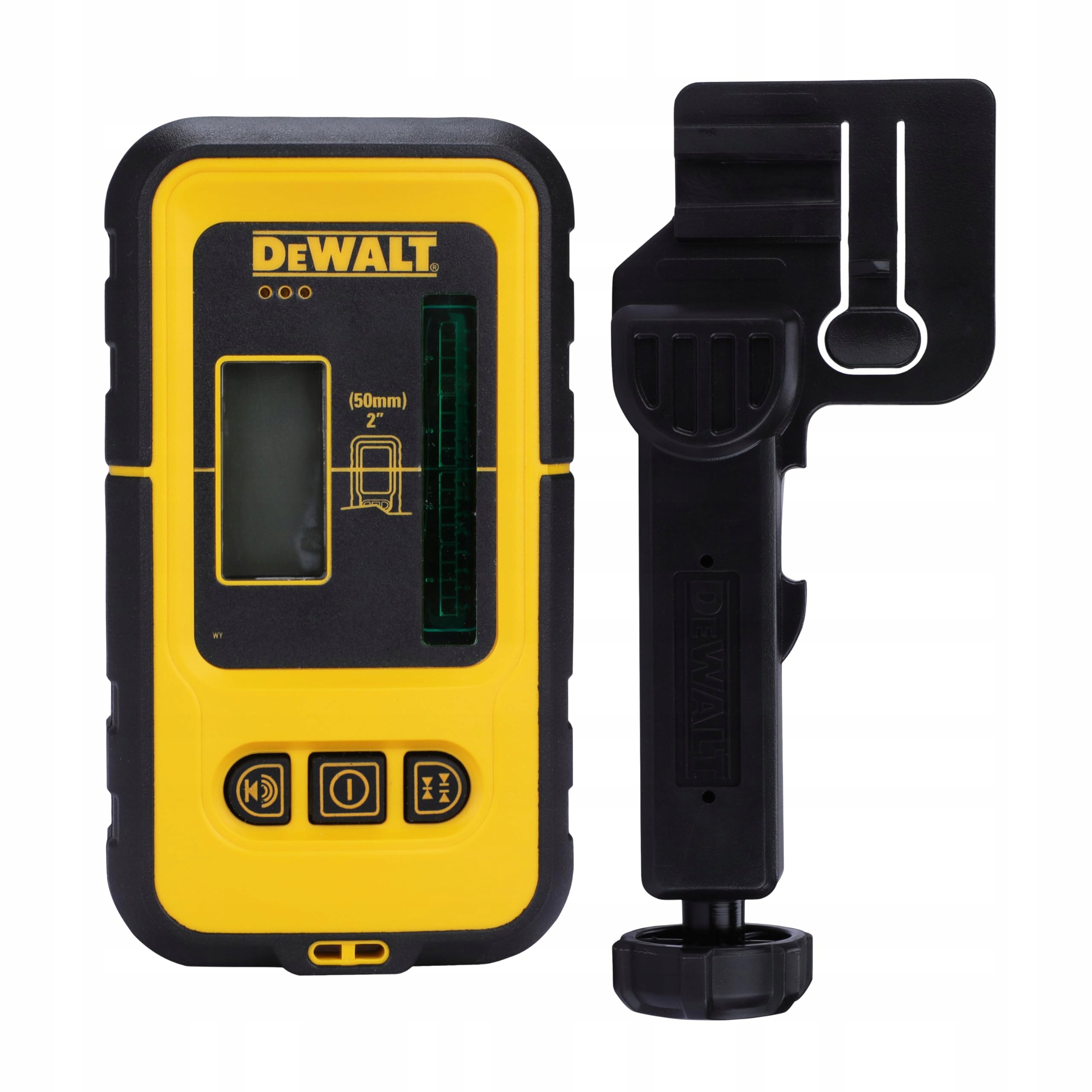 Detektor Lasera Zielonego DeWALT DE0892G-XJ 50m Uchwyt Bateria 9V | DE0892G-XJ | 5035048642351