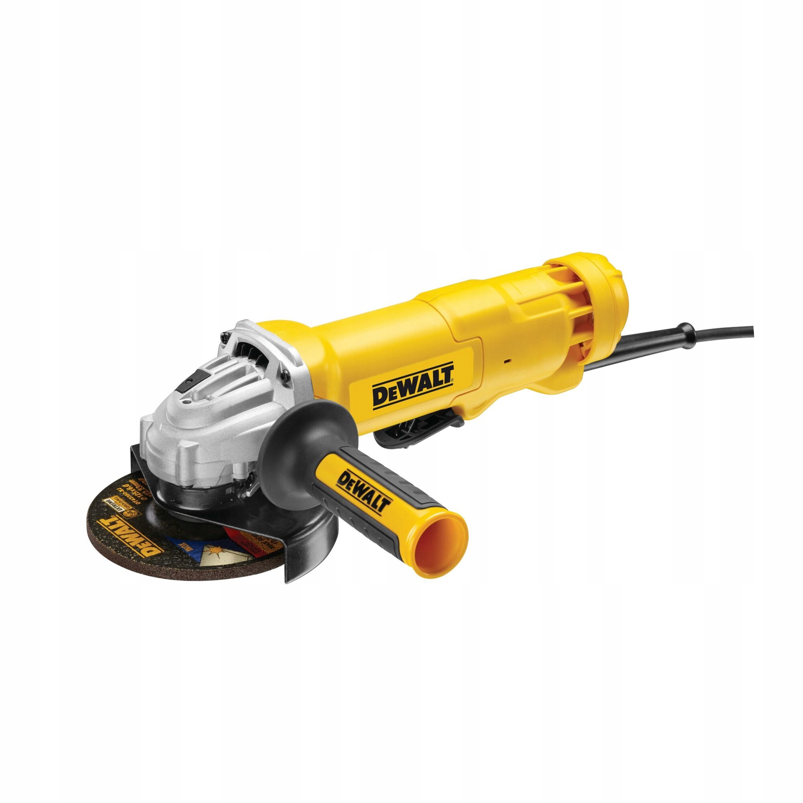 Szlifierka Kątowa DeWALT DWE4203 1010W 125mm Włącznik Łopatkowy | DWE4203-QS | 5035048464205