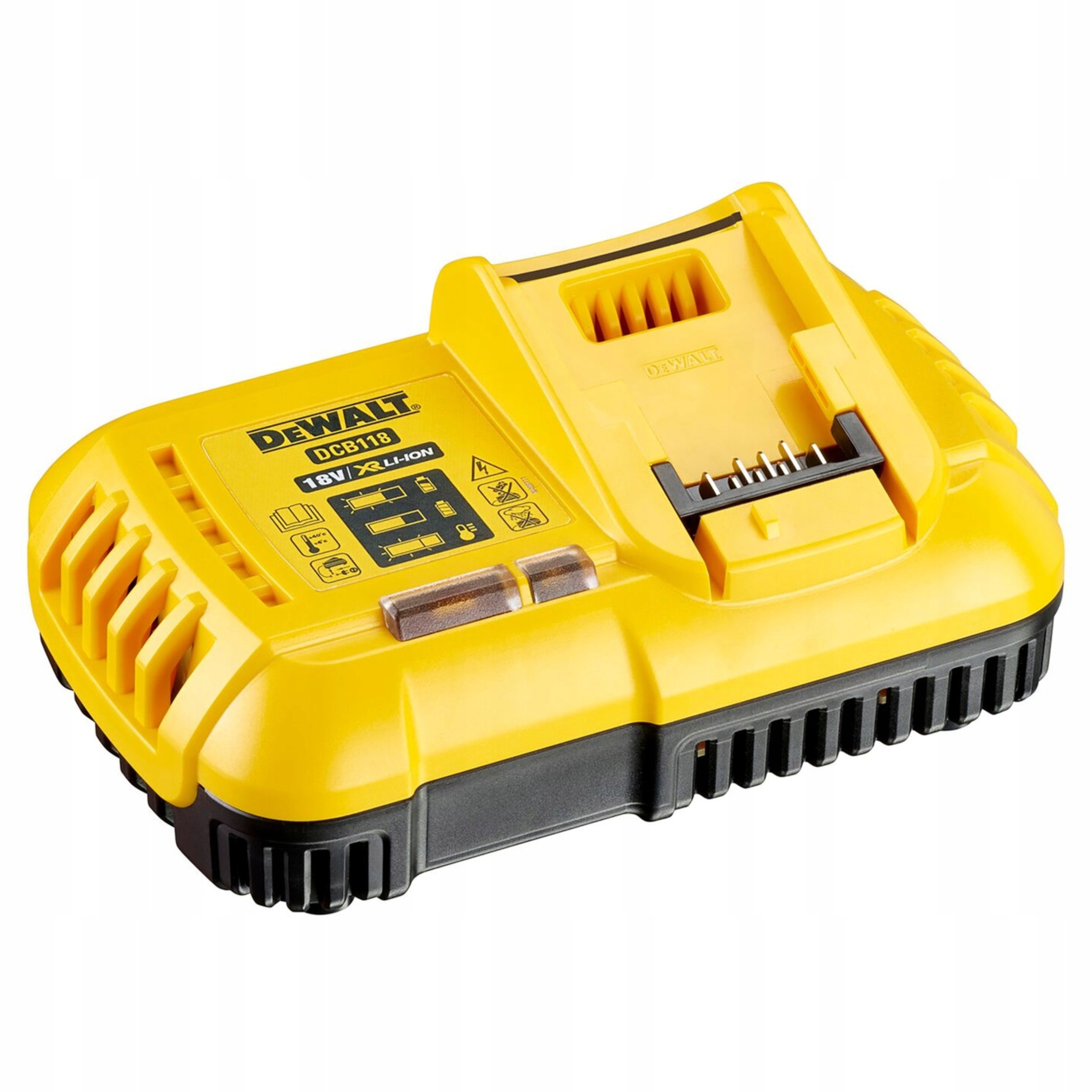 Szybka Ładowarka DeWALT DCB118 18V 54V FLEXVOLT 8A Wentylowana | DCB118-QW | 5035048562277