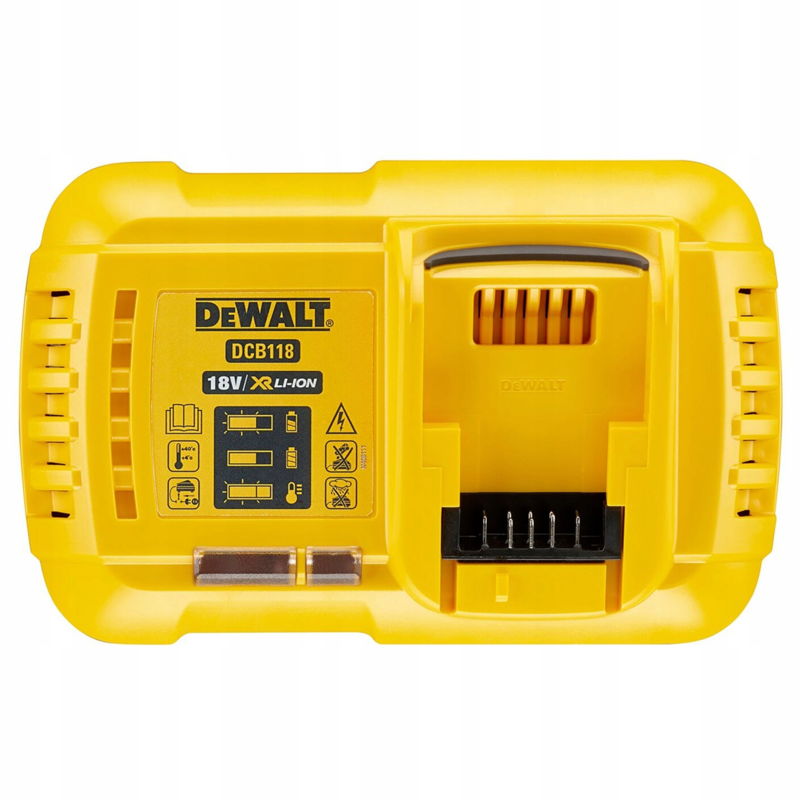 Szybka Ładowarka DeWALT DCB118 18V 54V FLEXVOLT 8A Wentylowana | DCB118-QW | 5035048562277