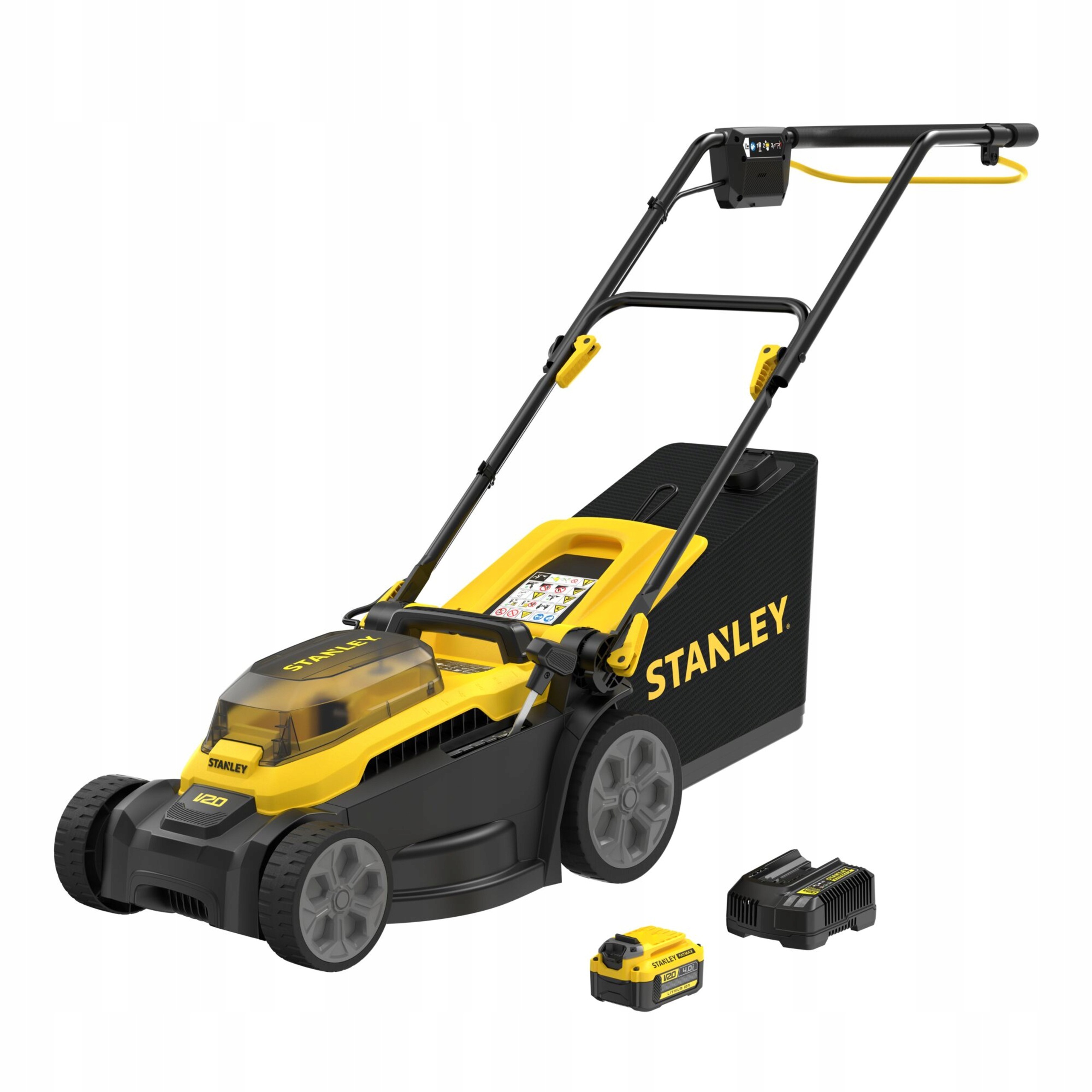 Kosiarka Akumulatorowa STANLEY FATMAX SCMWP3401M1 V20 34cm 1x4.0Ah | SCMWP3401M1-QW | 5035048844595