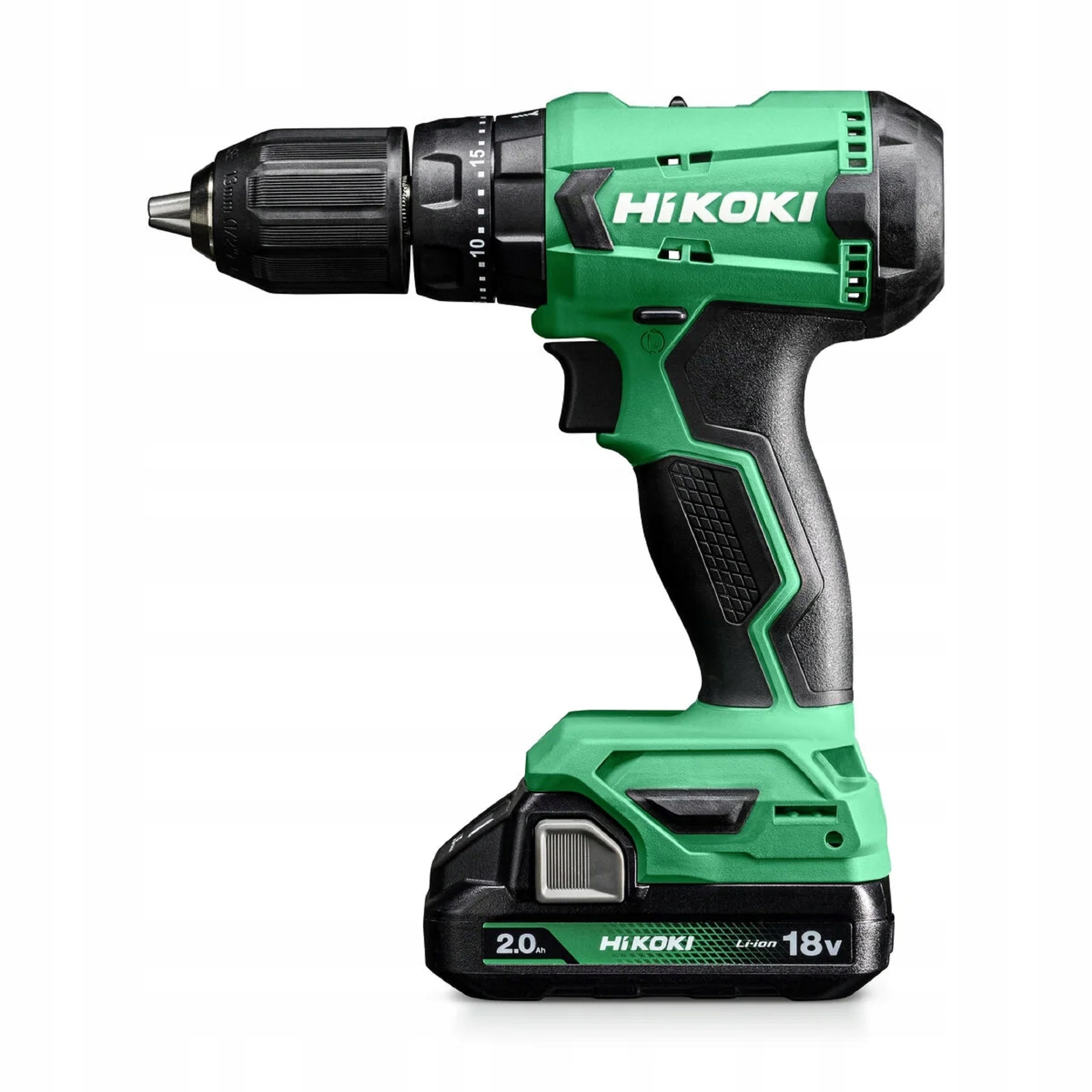 Wiertarko-Wkrętarka Udarowa HiKOKI DV18DA WCZ 18V 50Nm 2x2.0Ah Walizka | DV18DAWCZ | 4966376400706