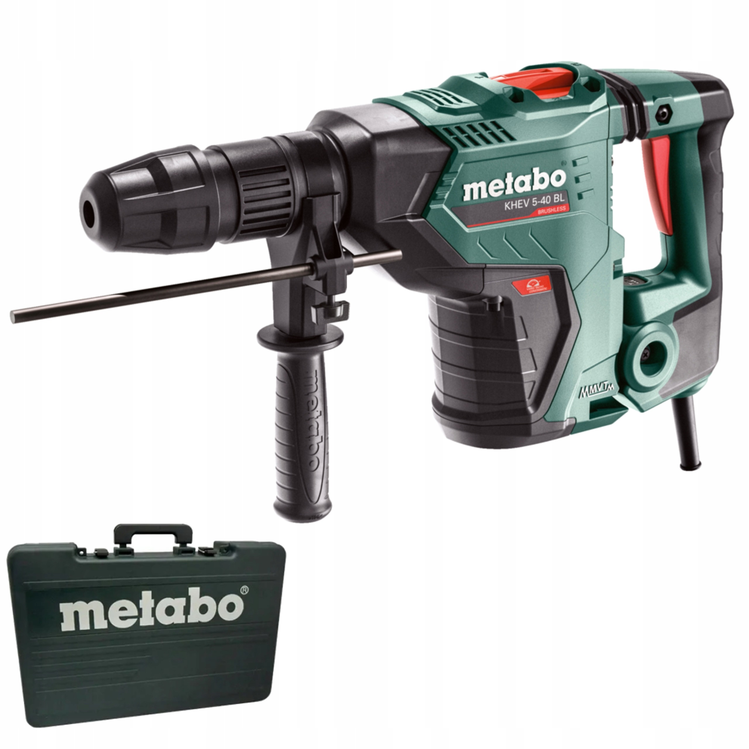 Młot Udarowy Metabo KHEV 5-40 BL SDS-Max 8.7J 1150W Wiercąco-Kujący | 600765500 | 4061792002326