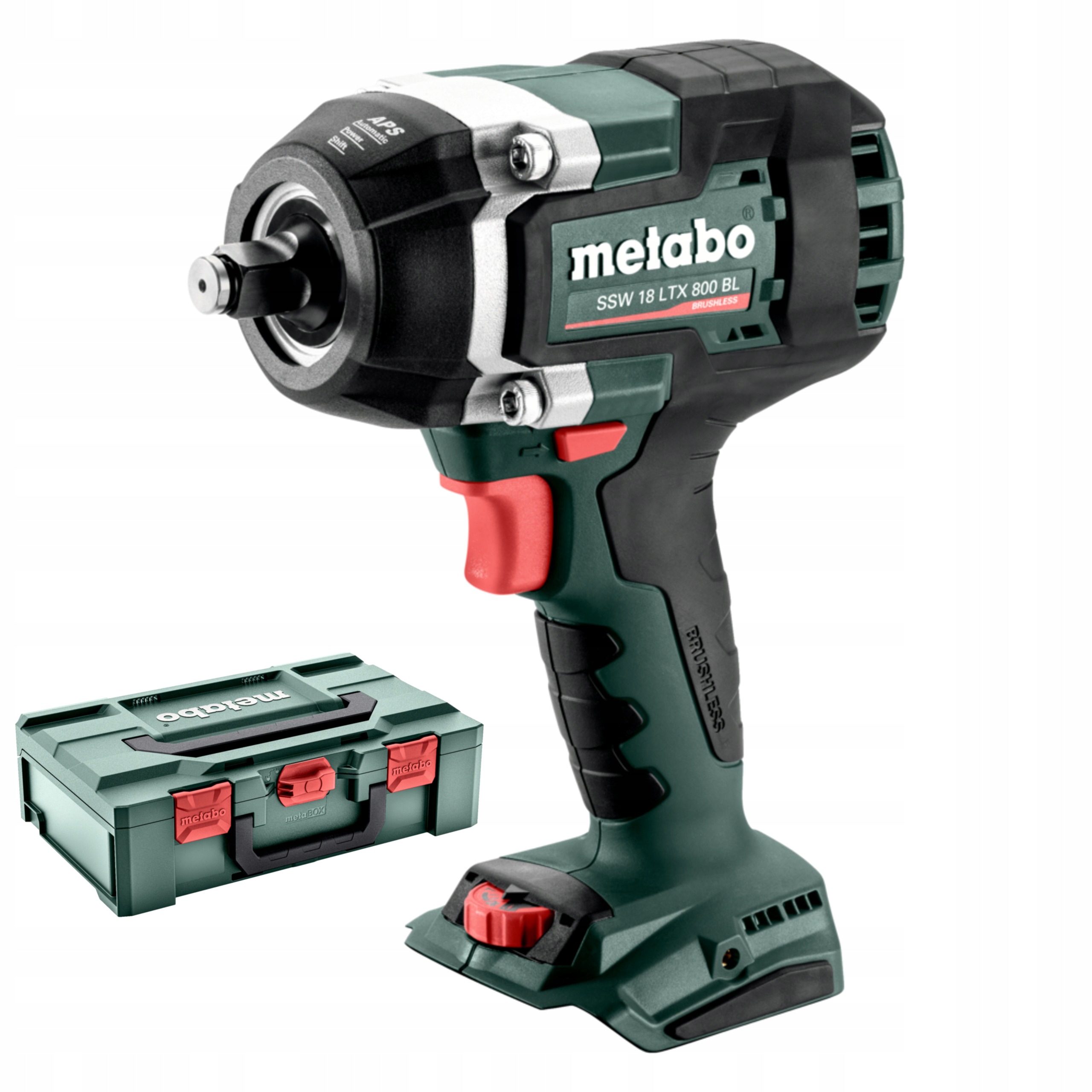 Klucz Udarowy Akumulatorowy Metabo SSW 18 LTX 800 BL 800Nm 1/2" metaBOX | 602403840 | 4061792228726