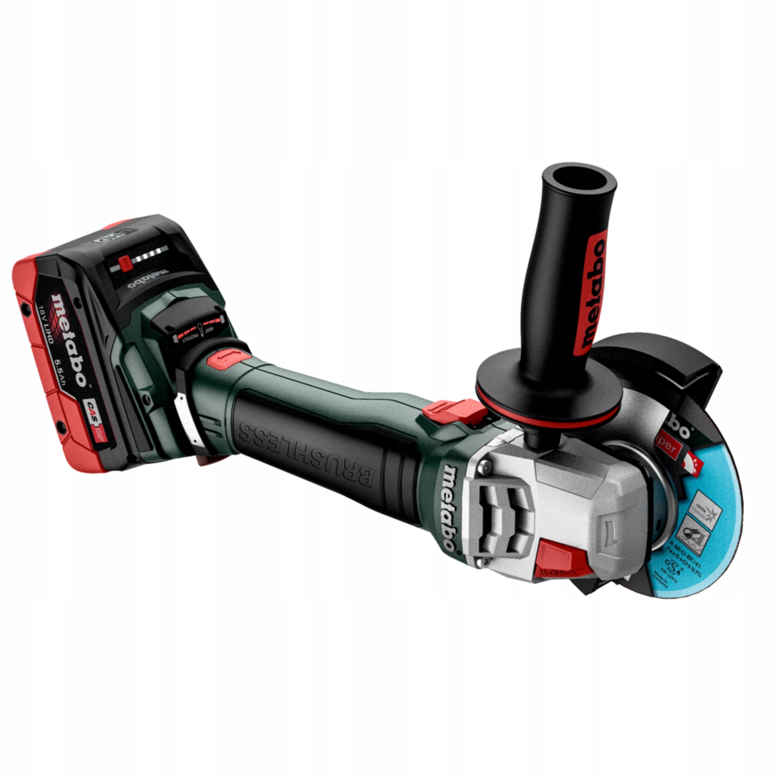 Szlifierka Kątowa Akumulatorowa Metabo WB 18 LT BL 11-125 Quick 125mm 18V | 613054850 | 4061792205383
