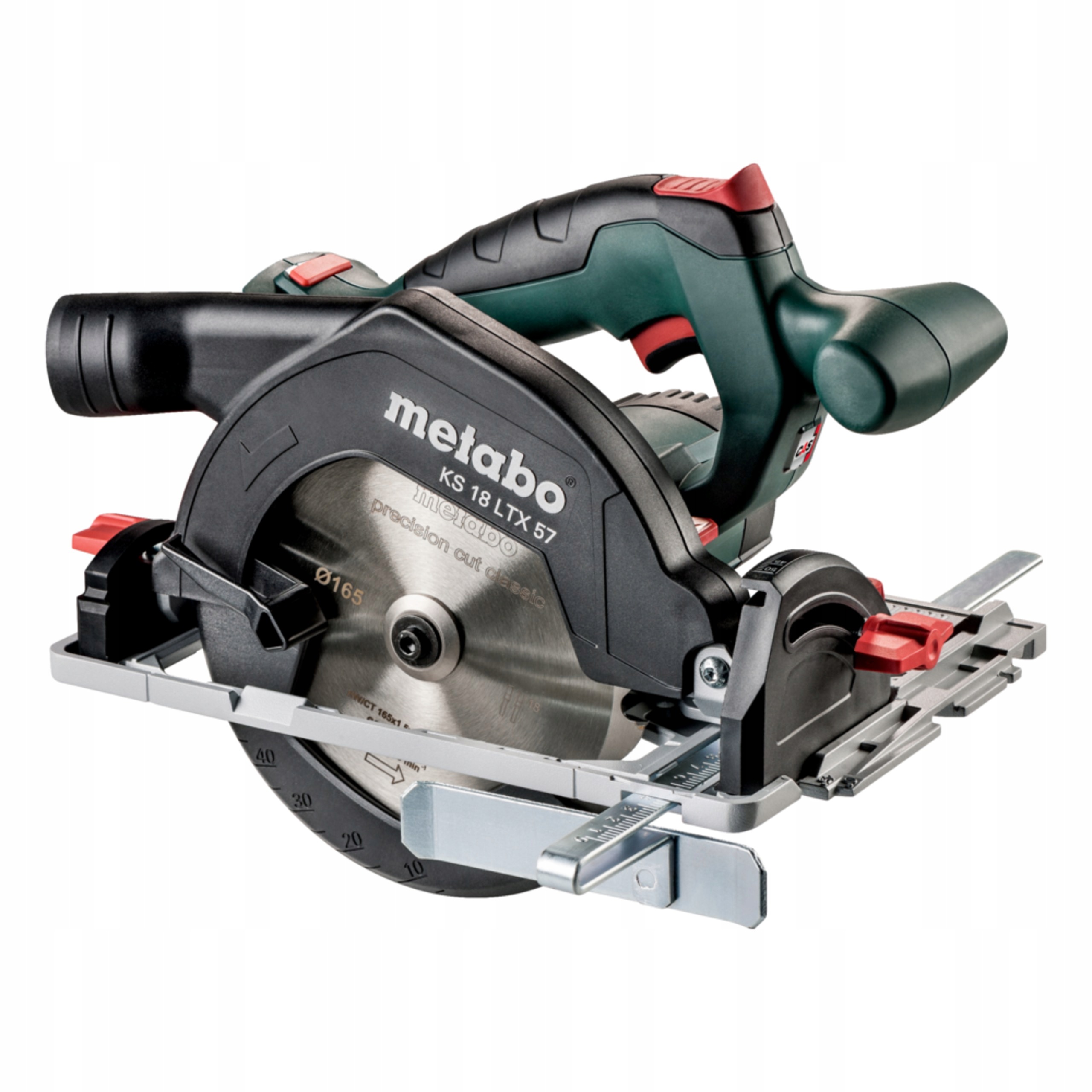 Pilarka Tarczowa Akumulatorowa Metabo KS 18 LTX 57 165mm 18V metaBOX Ręczna | 601857840 | 4007430327345