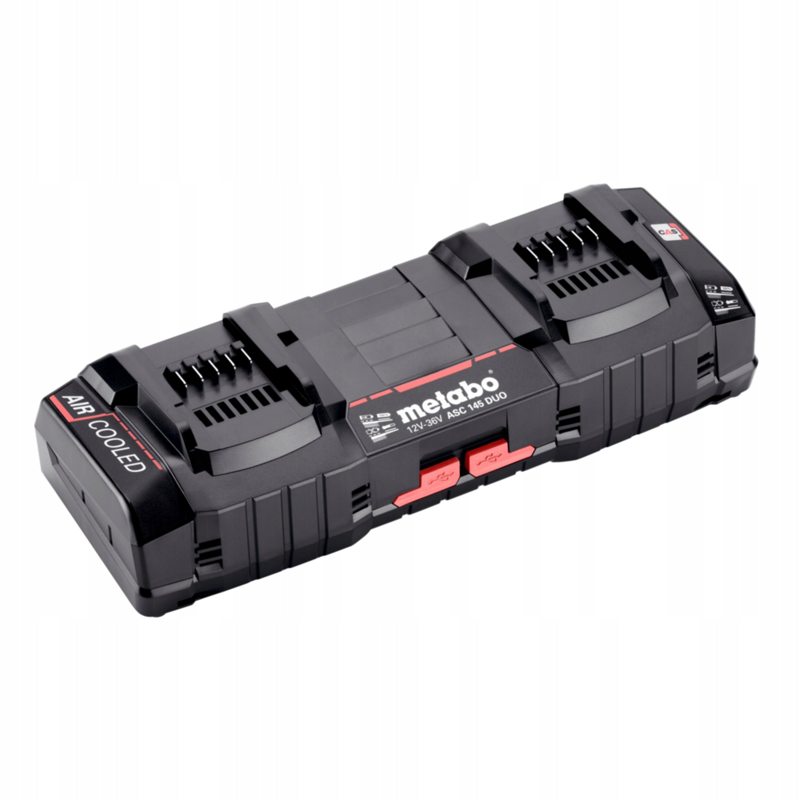 Szybka Ładowarka Podwójna Metabo ASC 145 DUO 12-36V AIR COOLED 2xUSB | 627495000 | 4061792179103