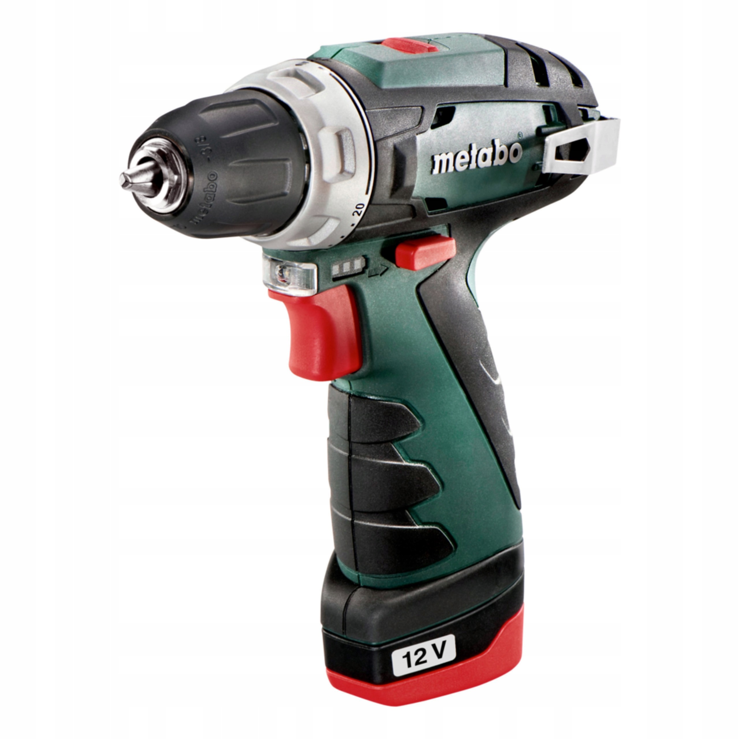 Wiertarko-Wkrętarka Metabo PowerMaxx BS Basic 12V 2x2.0Ah 34Nm | 600984000 | 4061792188242