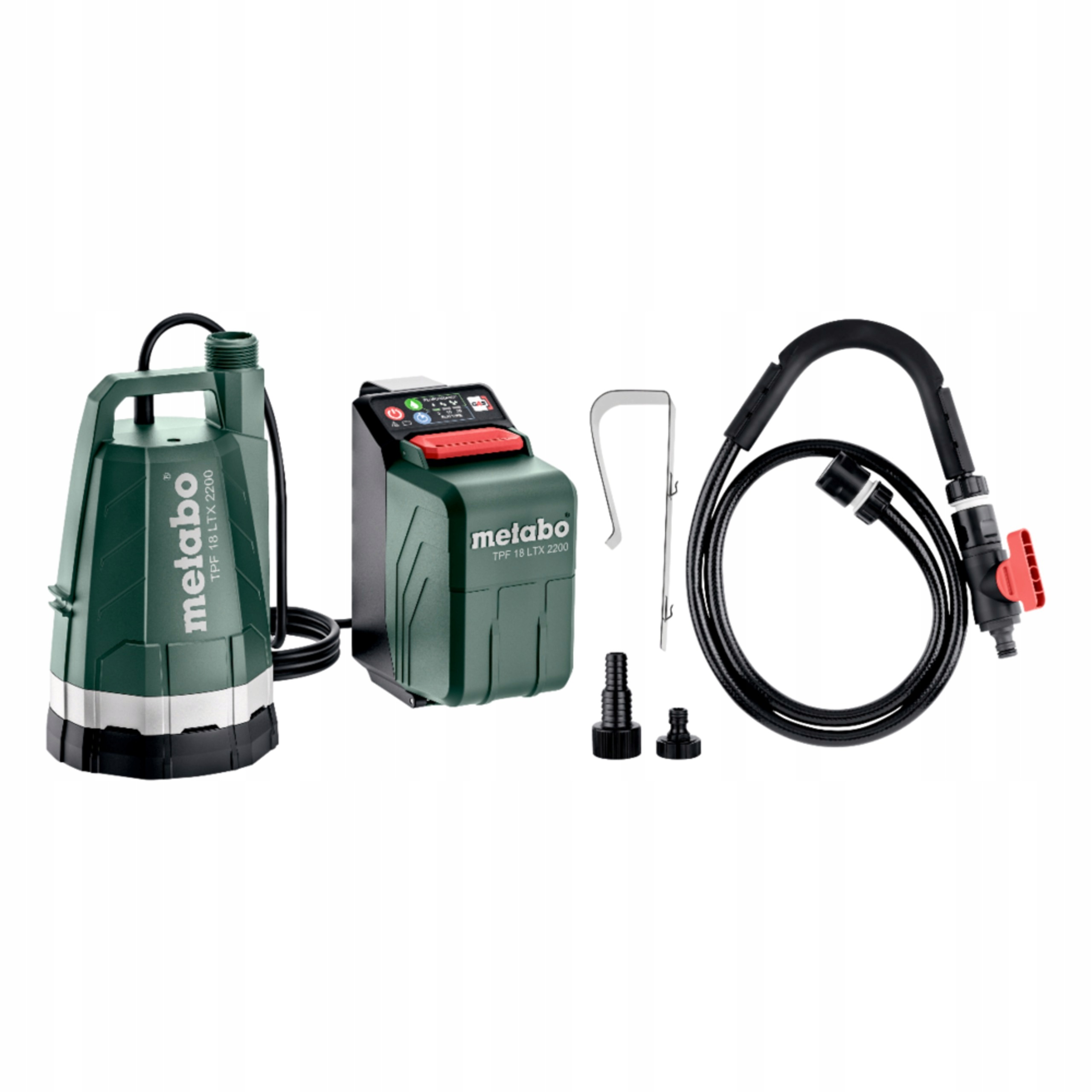 Akumulatorowa Pompa Zanurzeniowa Metabo TPF 18 LTX 2200 2200l/h 2.2bar 18V | 601729850 | 4061792229532