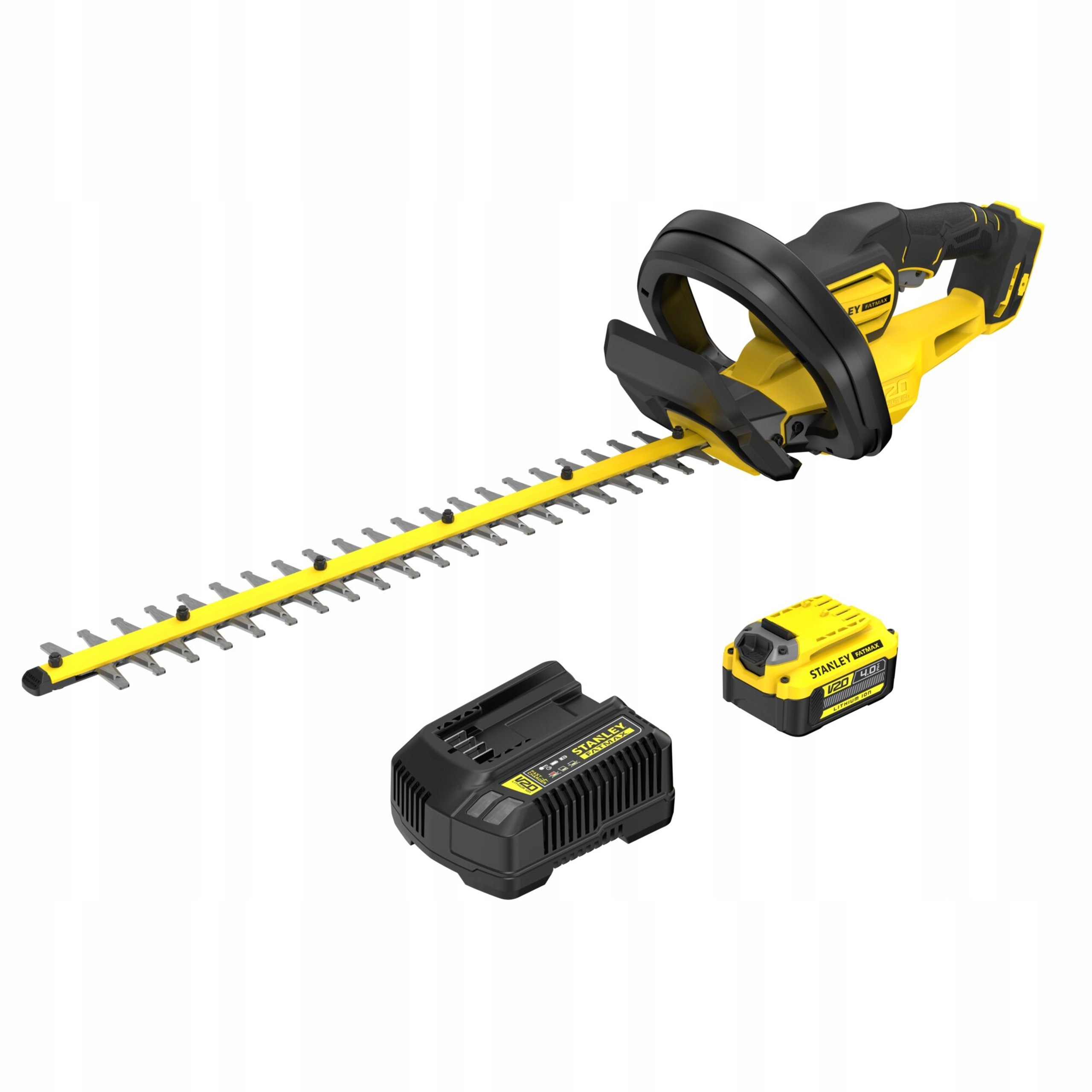 Nożyce do Żywopłotu STANLEY FATMAX SFMCHT655M1 V20 55cm 4.0Ah | SFMCHT655M1-QW | 5035048840283